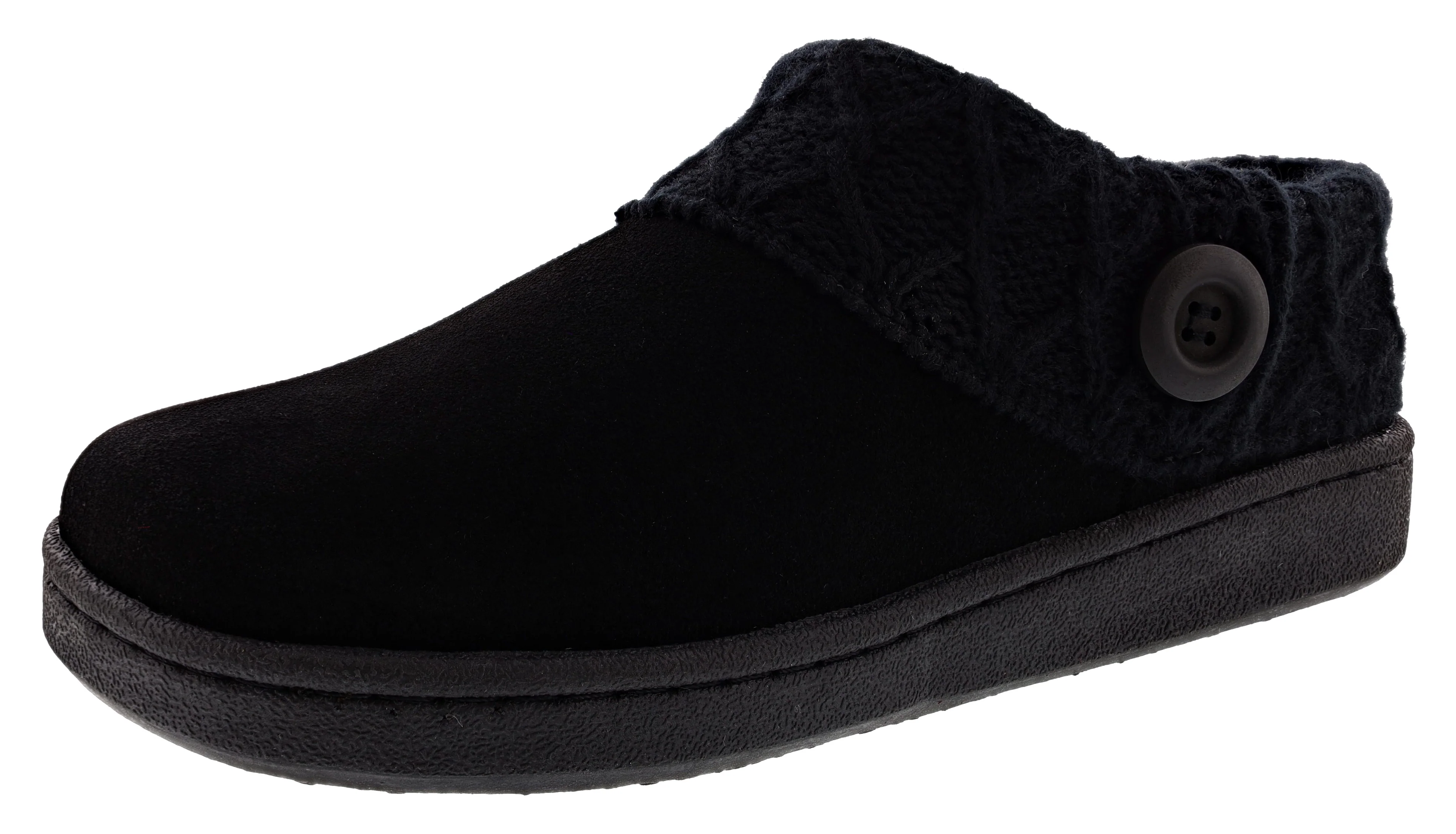 Clarks Women's Knitted Collar Clog Winter Slippers Angelina - Image 42