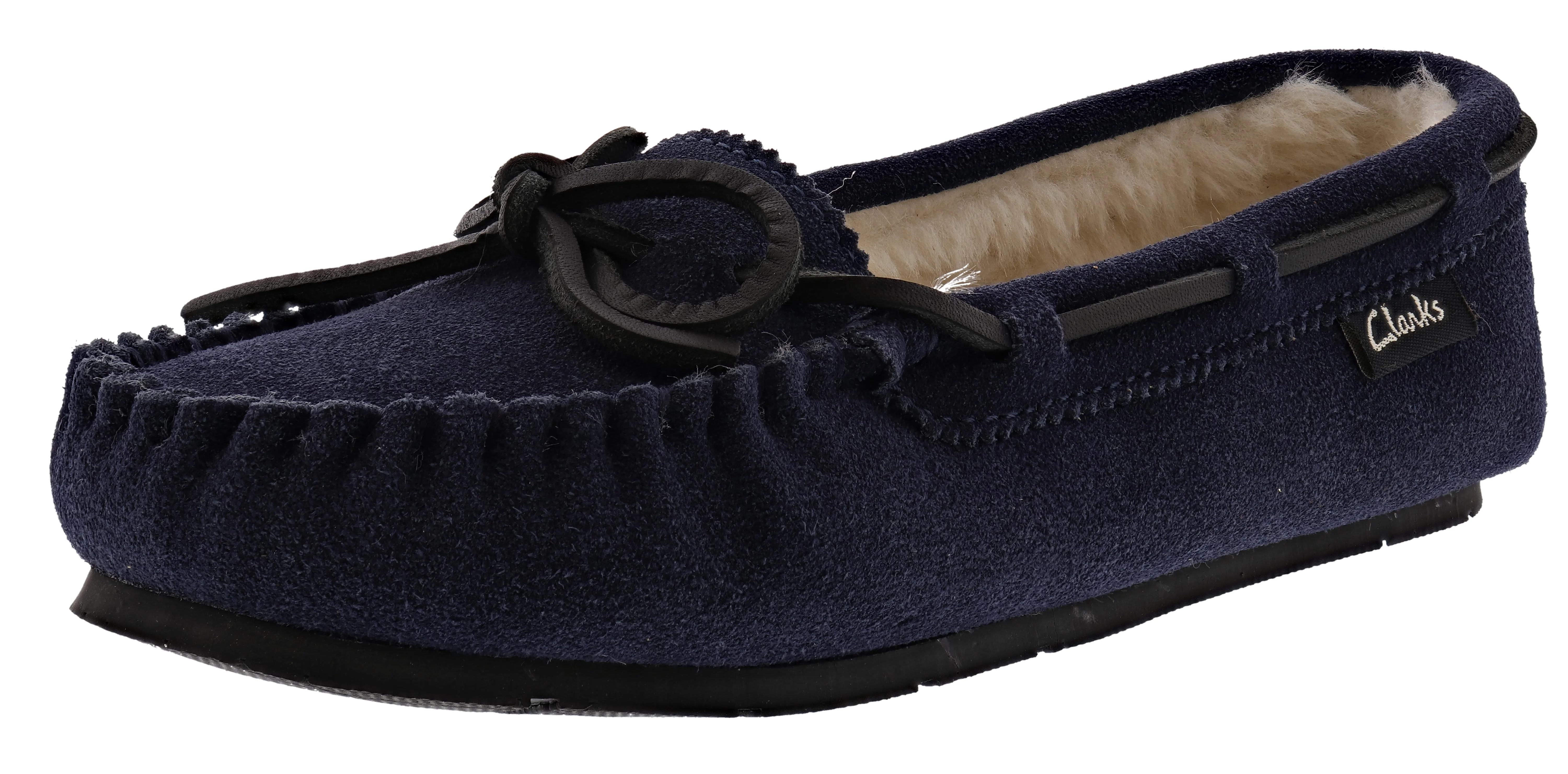Clarks Women's Moccasin Winter Slippers Nancy - Image 19