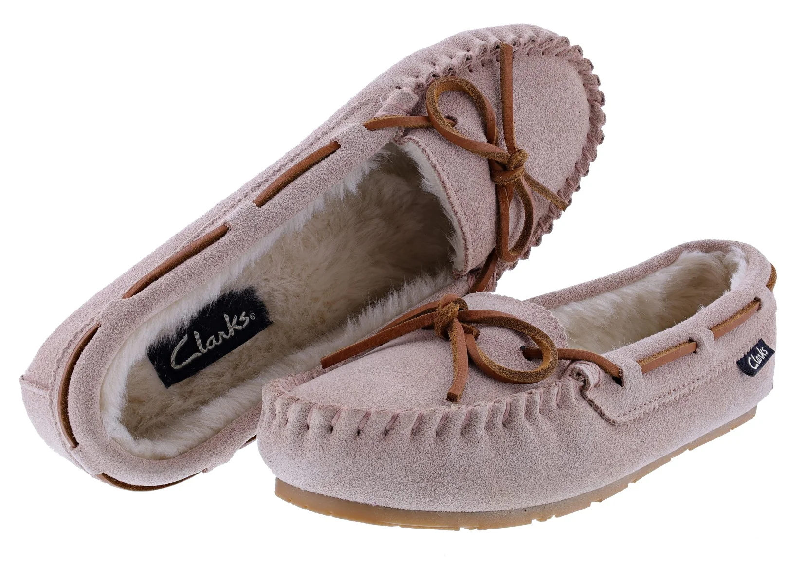 Clarks Women's Moccasin Winter Slippers Nancy - Image 36
