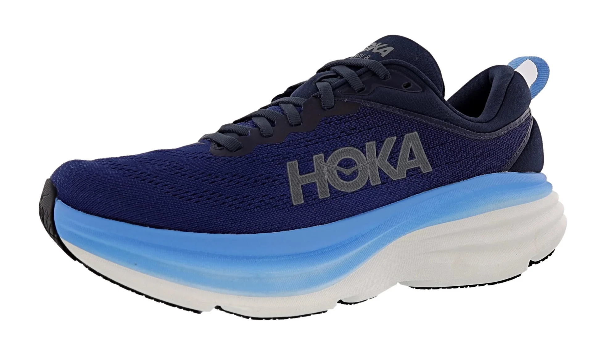 Hoka Men's Bondi 8 Ultra Cushioned Walking & Running Shoes - Image 11