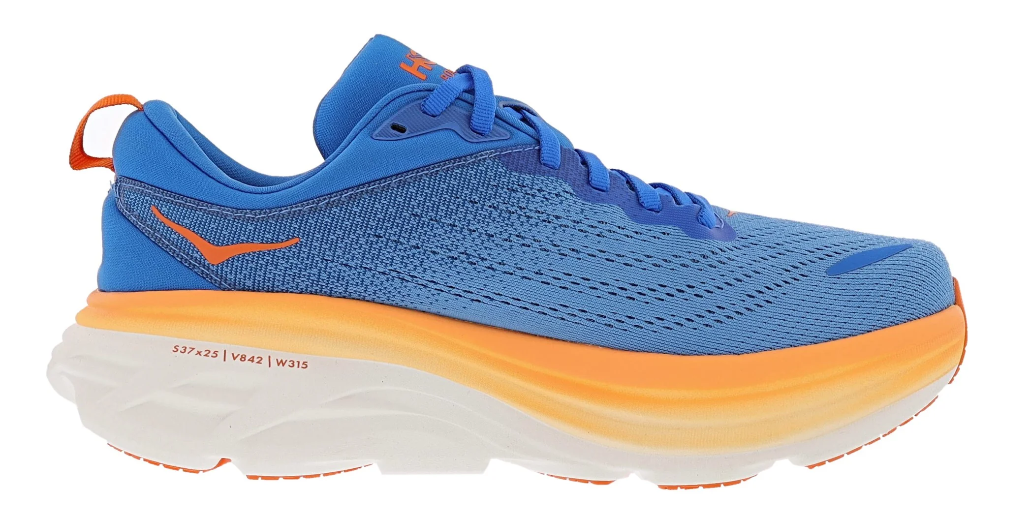 Hoka Men's Bondi 8 Ultra Cushioned Walking & Running Shoes - Image 7