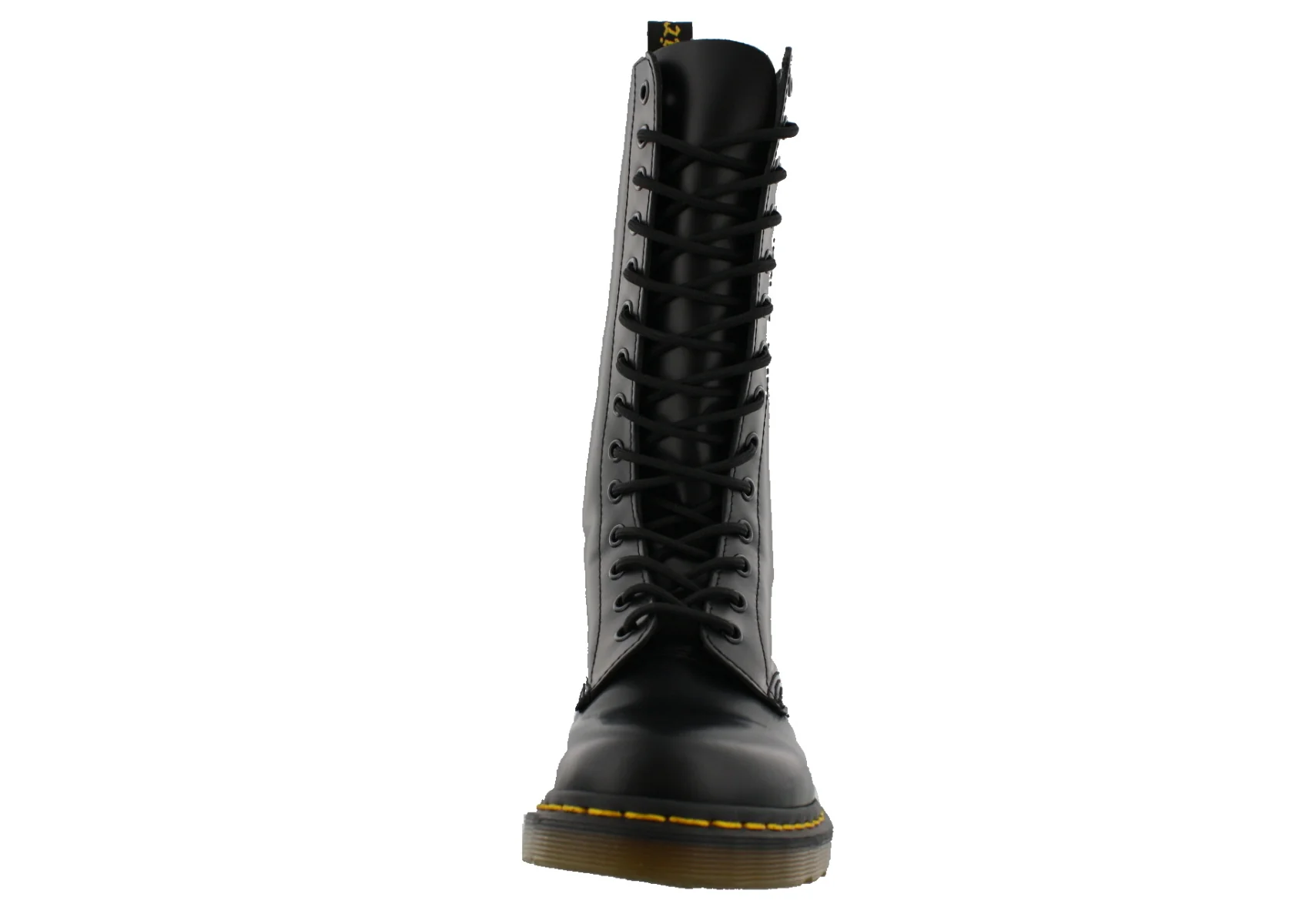 Dr. Martens Women's 1914 Smooth Leather AirWair Air Cushion Sole Durable 14 Eye Tall Boots - Image 3
