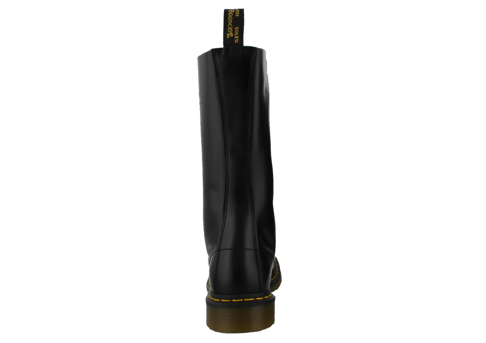 Dr. Martens Women's 1914 Smooth Leather AirWair Air Cushion Sole Durable 14 Eye Tall Boots - Image 4