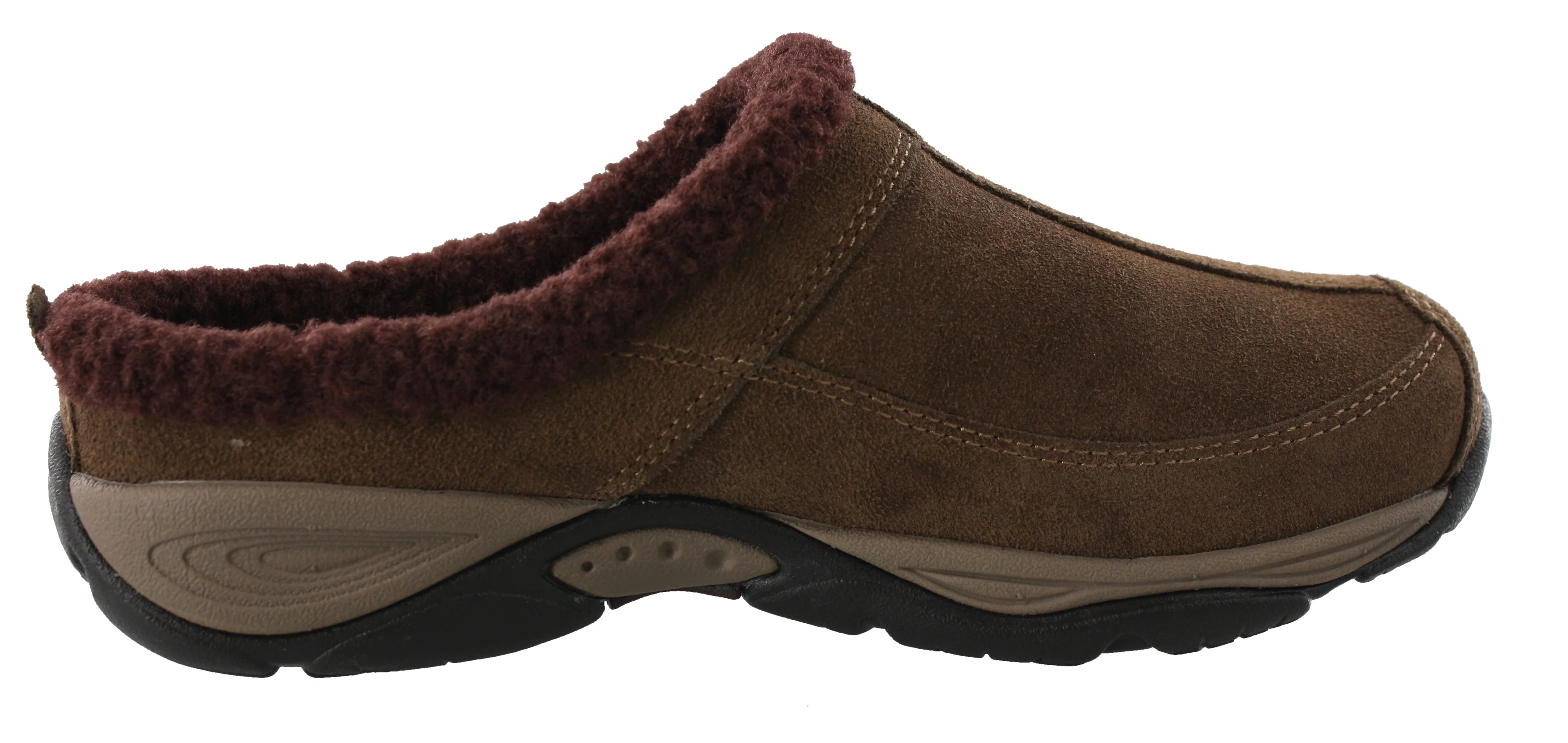 Easy Spirit Women Warm Cozy Slip On Clog Slippers Exchange - Image 3