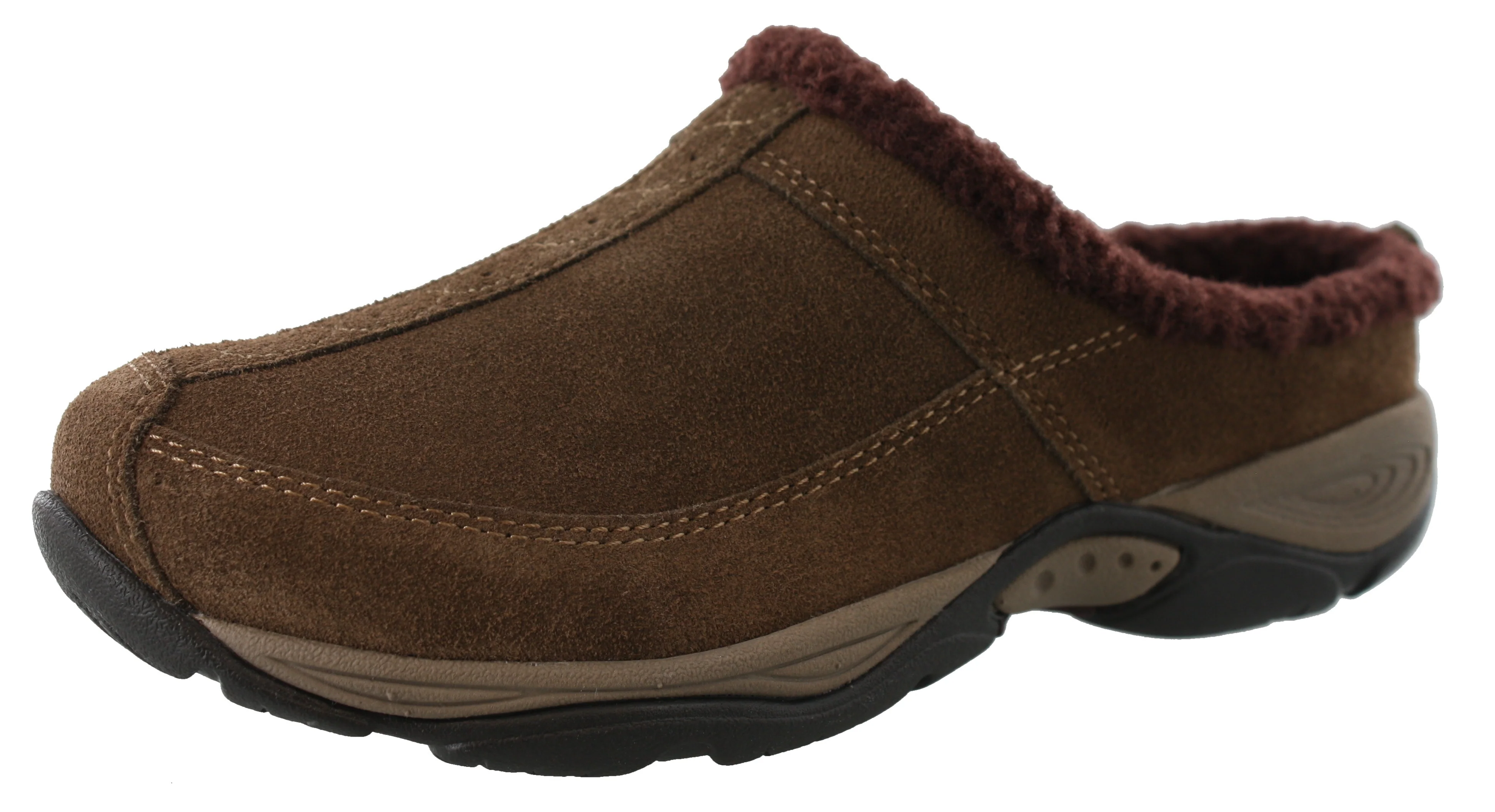 Easy Spirit Women Warm Wide Width Cozy Clog Slippers Exchange - Image 11