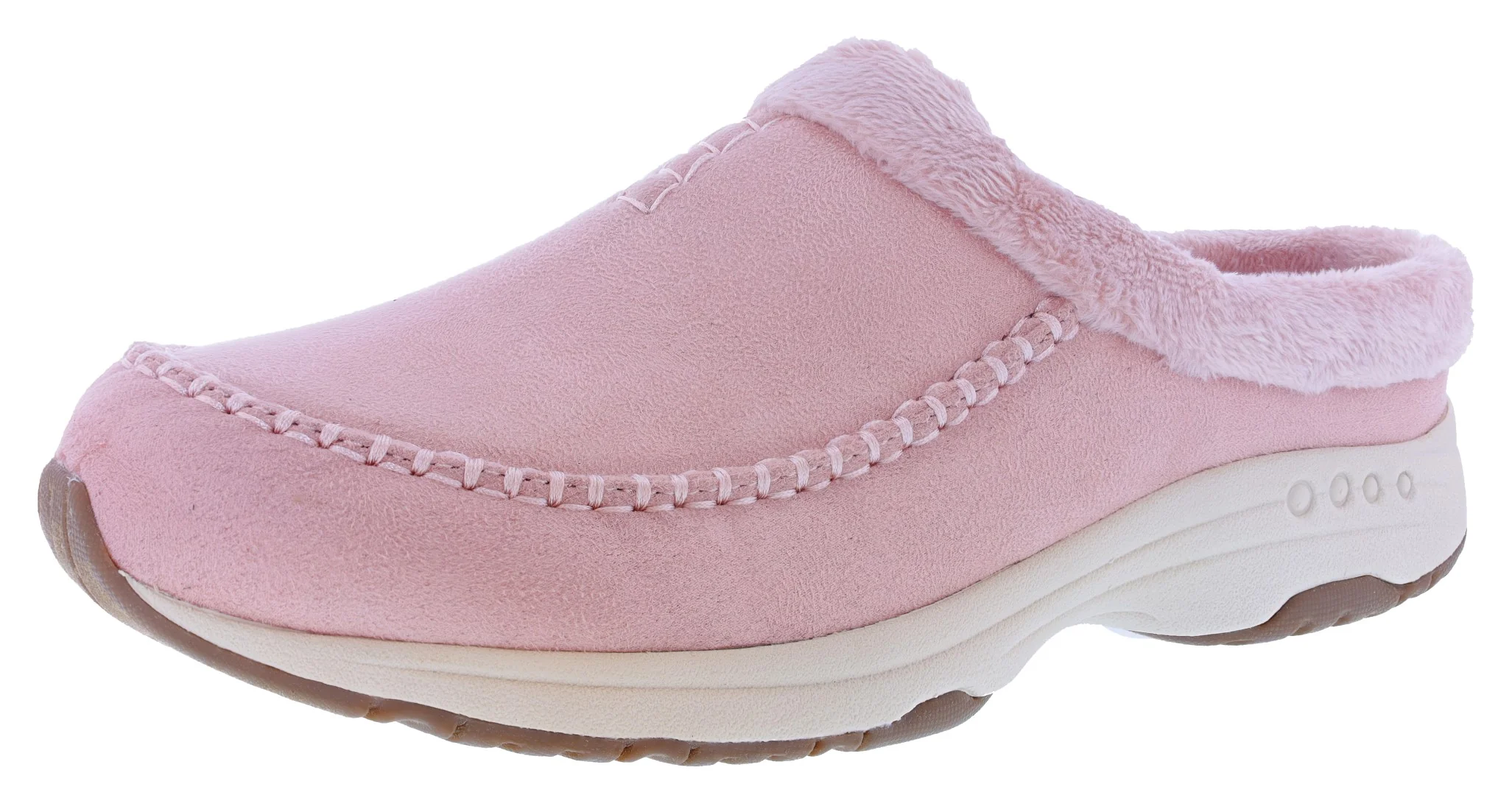 Easy Spirit Women's Travelfurr 2 2E Width Slip On Mule Clogs - Image 11
