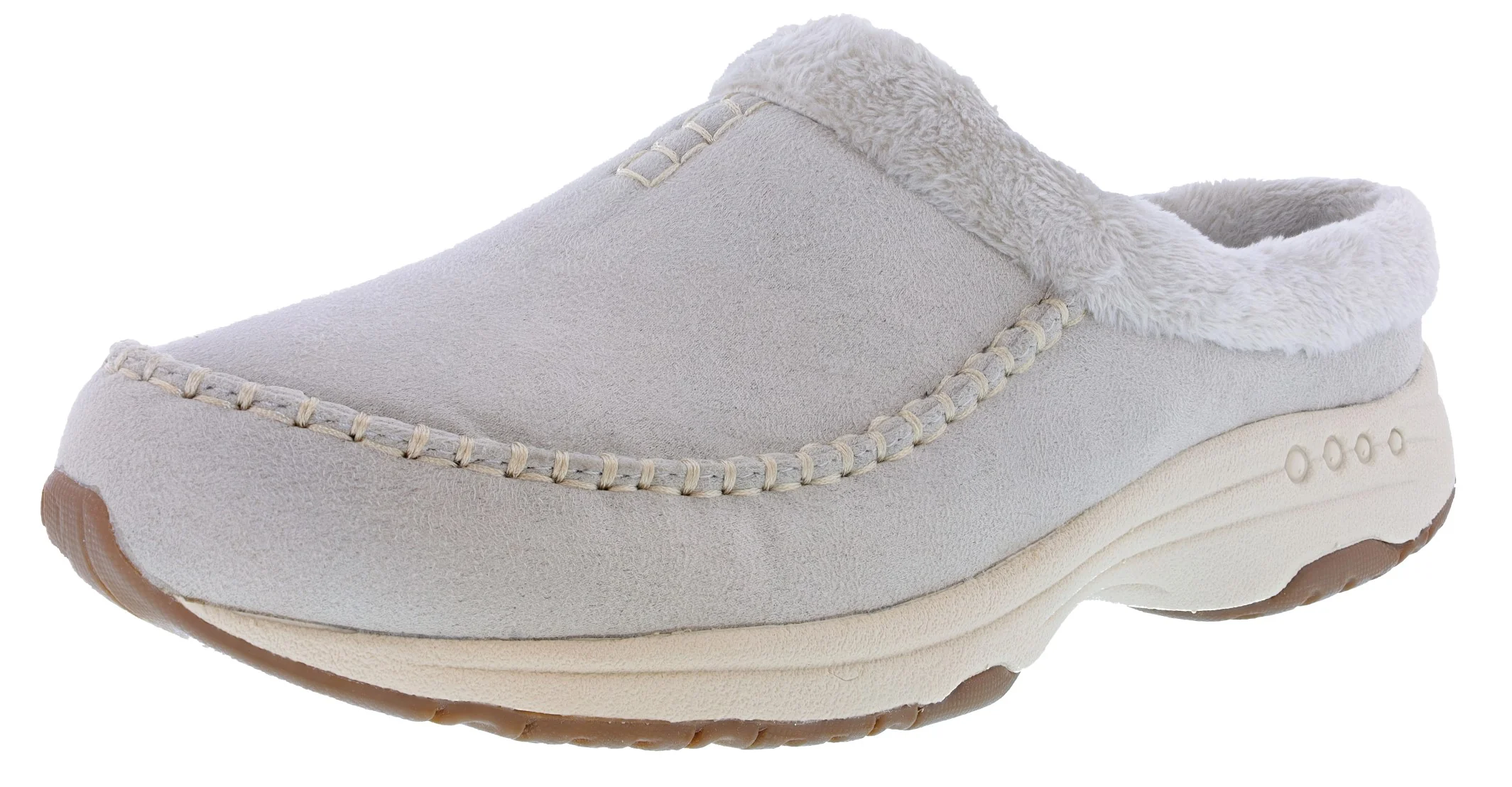 Easy Spirit Women's Travelfurr 2 Wide Width Slip On Mule Clogs - Image 11