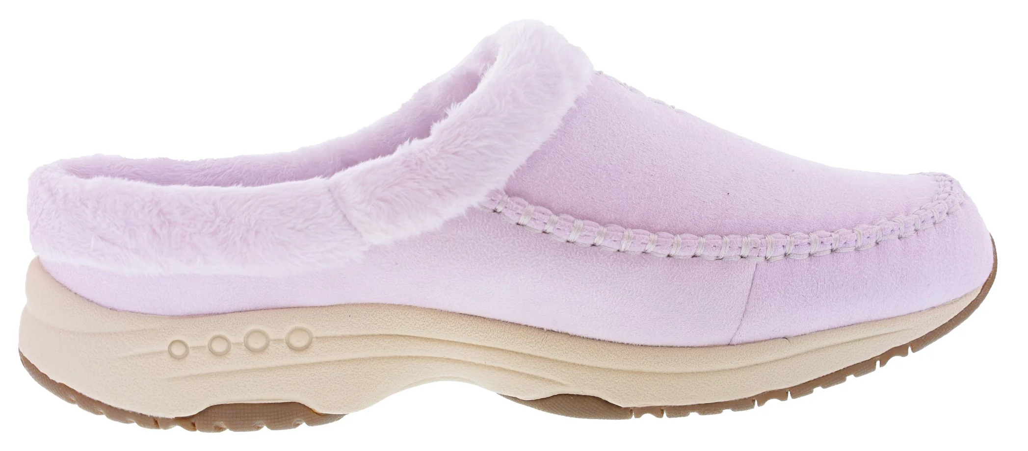 Easy Spirit Women's Travelfurr 2 Wide Width Slip On Mule Clogs - Image 7