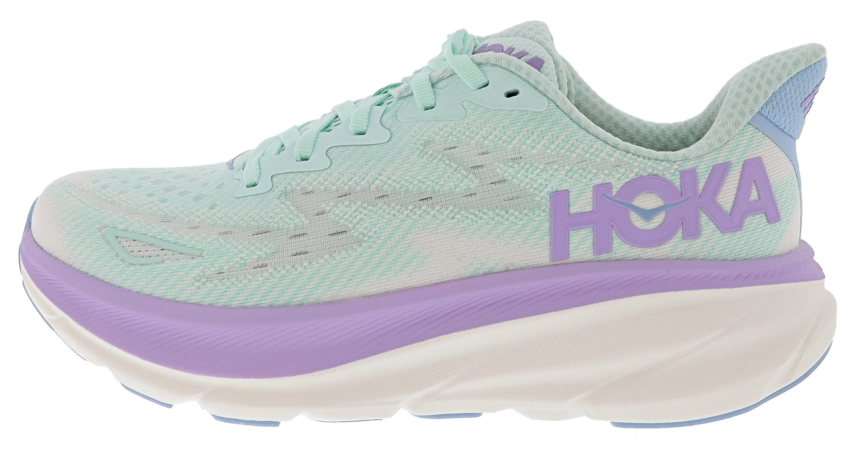 Hoka Clifton 9 Women's Wide Width Cushioned Running Shoes - Image 11