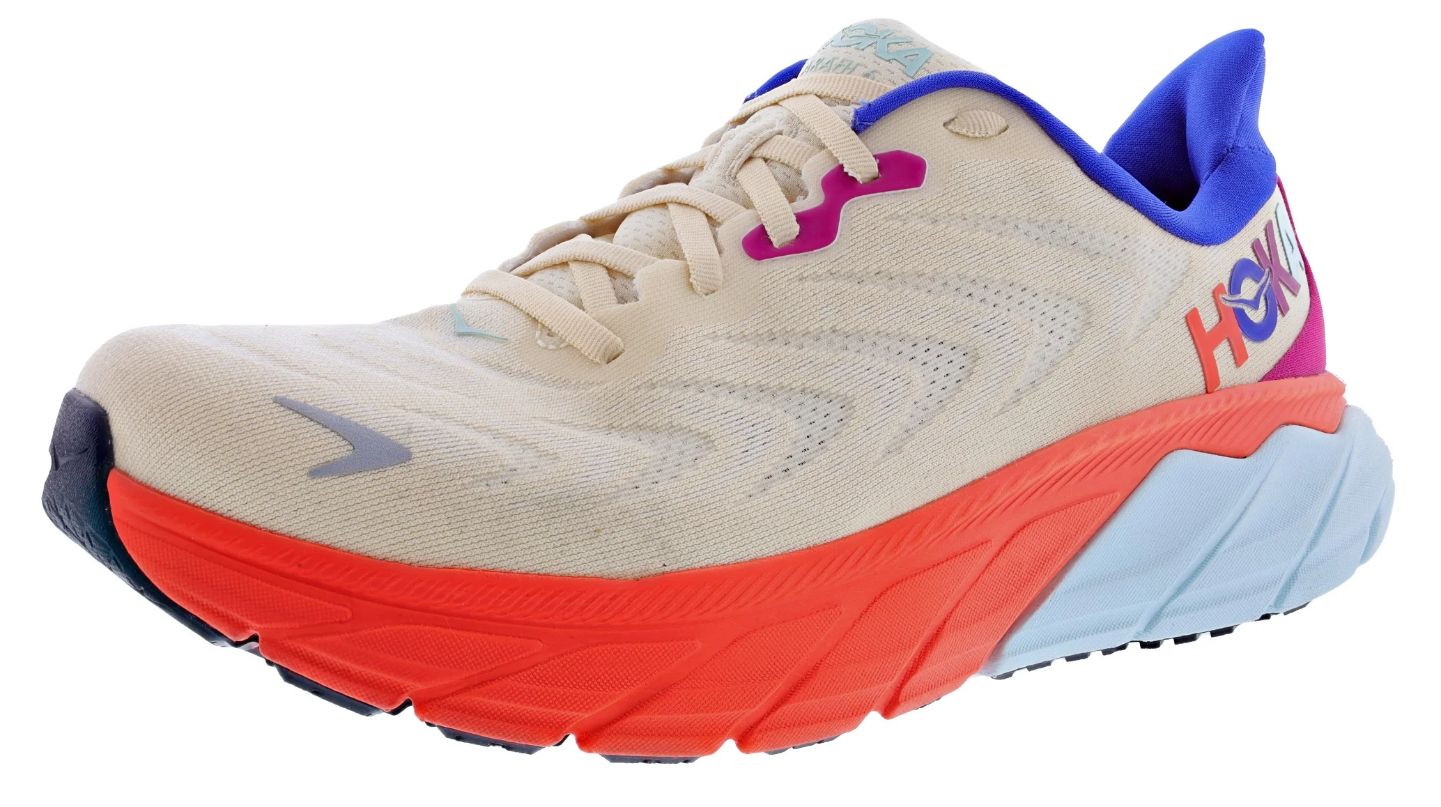 Hoka Arahi 6 Men's Ultra Marathon Cushioned Running Shoes for Bunions