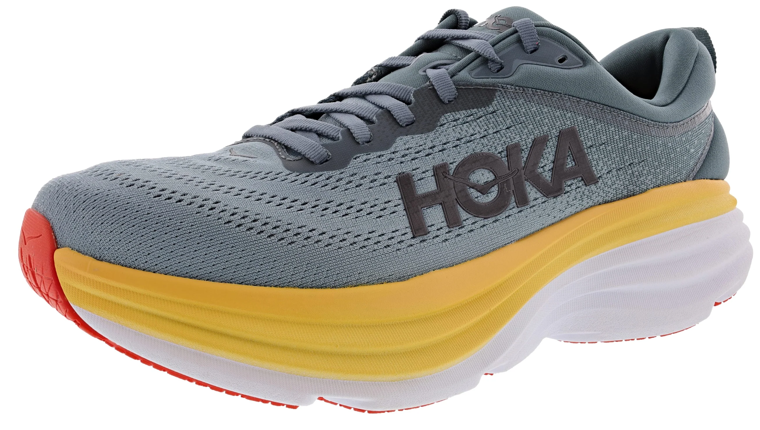 Hoka Men's Bondi 8 Ultra Cushioned Running Shoes - Image 6