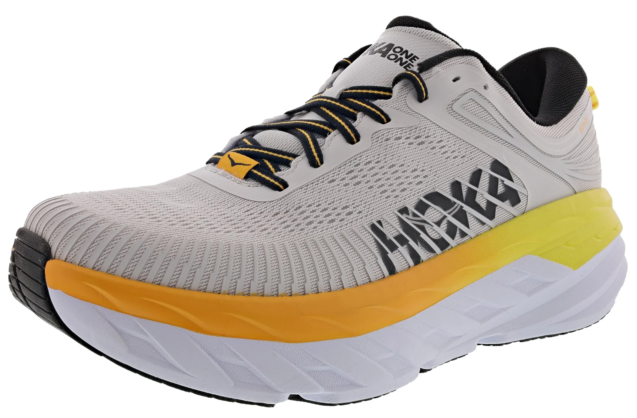 Hoka Men's Ultra Marathon Cushioned Running Shoes Bondi 7 - Image 6