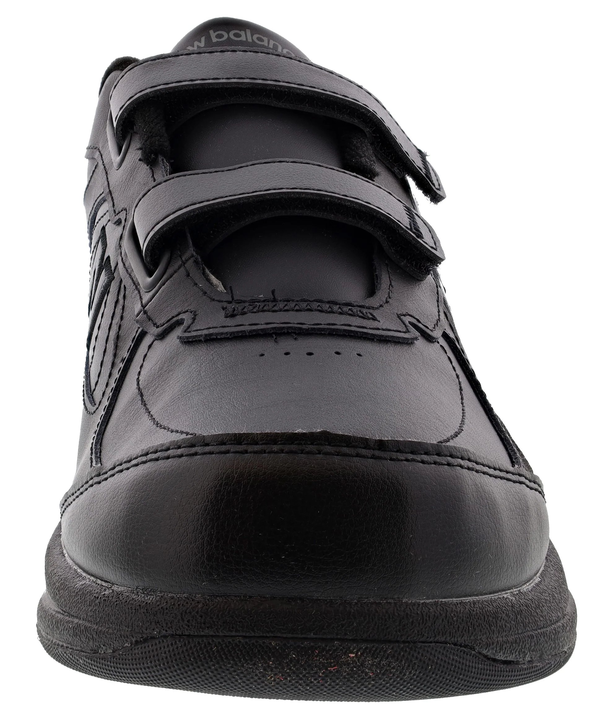 New Balance Men's 577 V1 All Leather Dual Strap Walking Shoes - Image 3