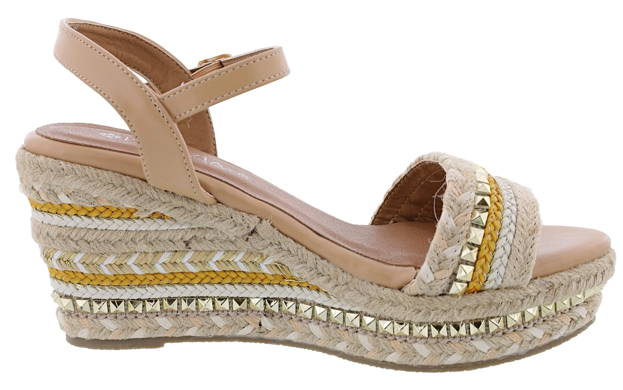 Patrizia Tisch Woven Wedge Sandals by Spring Step - Image 7