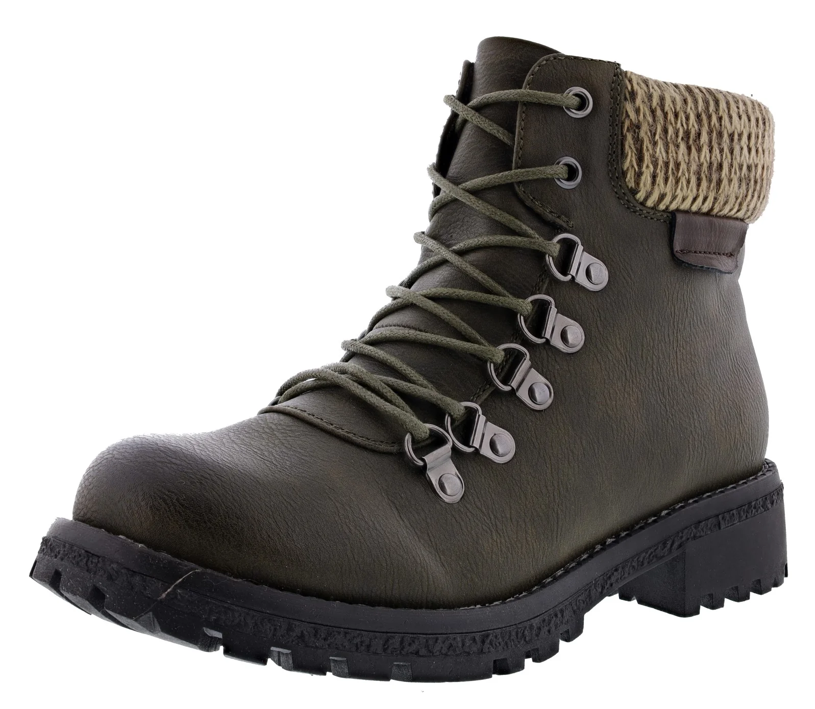 Patrizia Clarris Chunky Heel Combat Boots Women - Image 8
