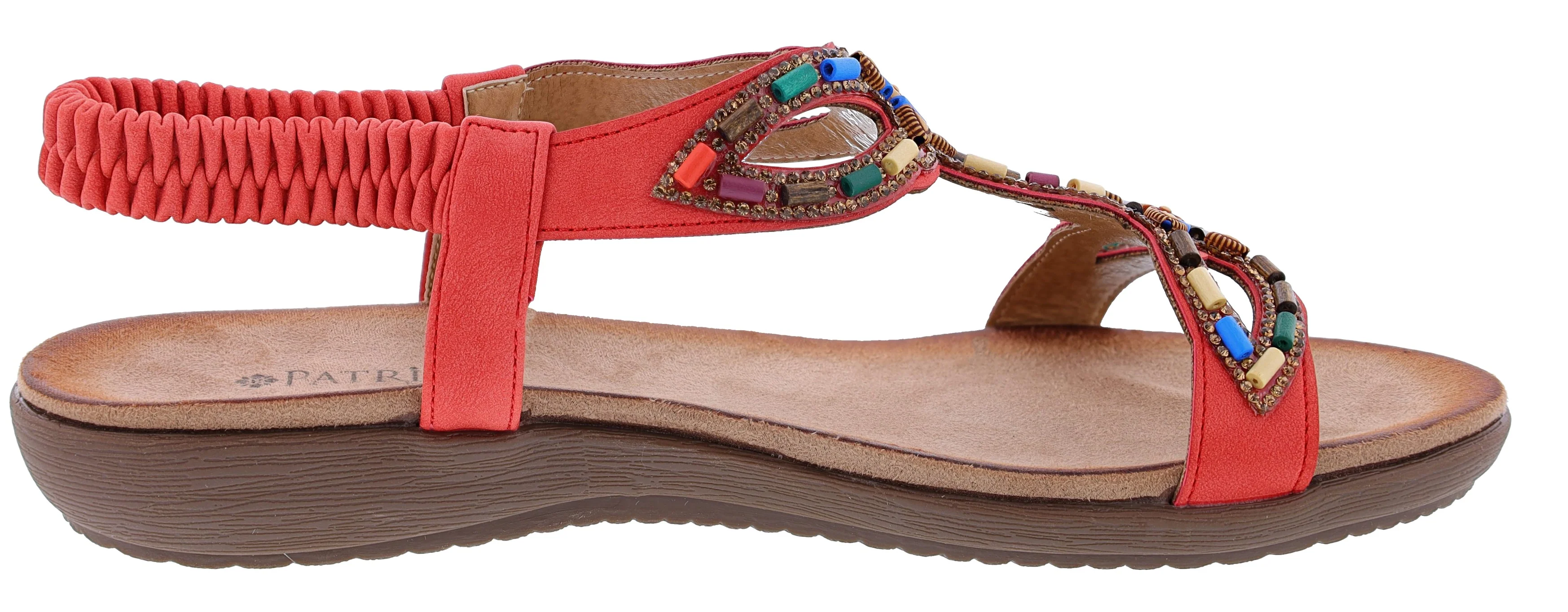 Patrizia Women's Volcanic T-Strap Summer Sandals By Spring Step - Image 2