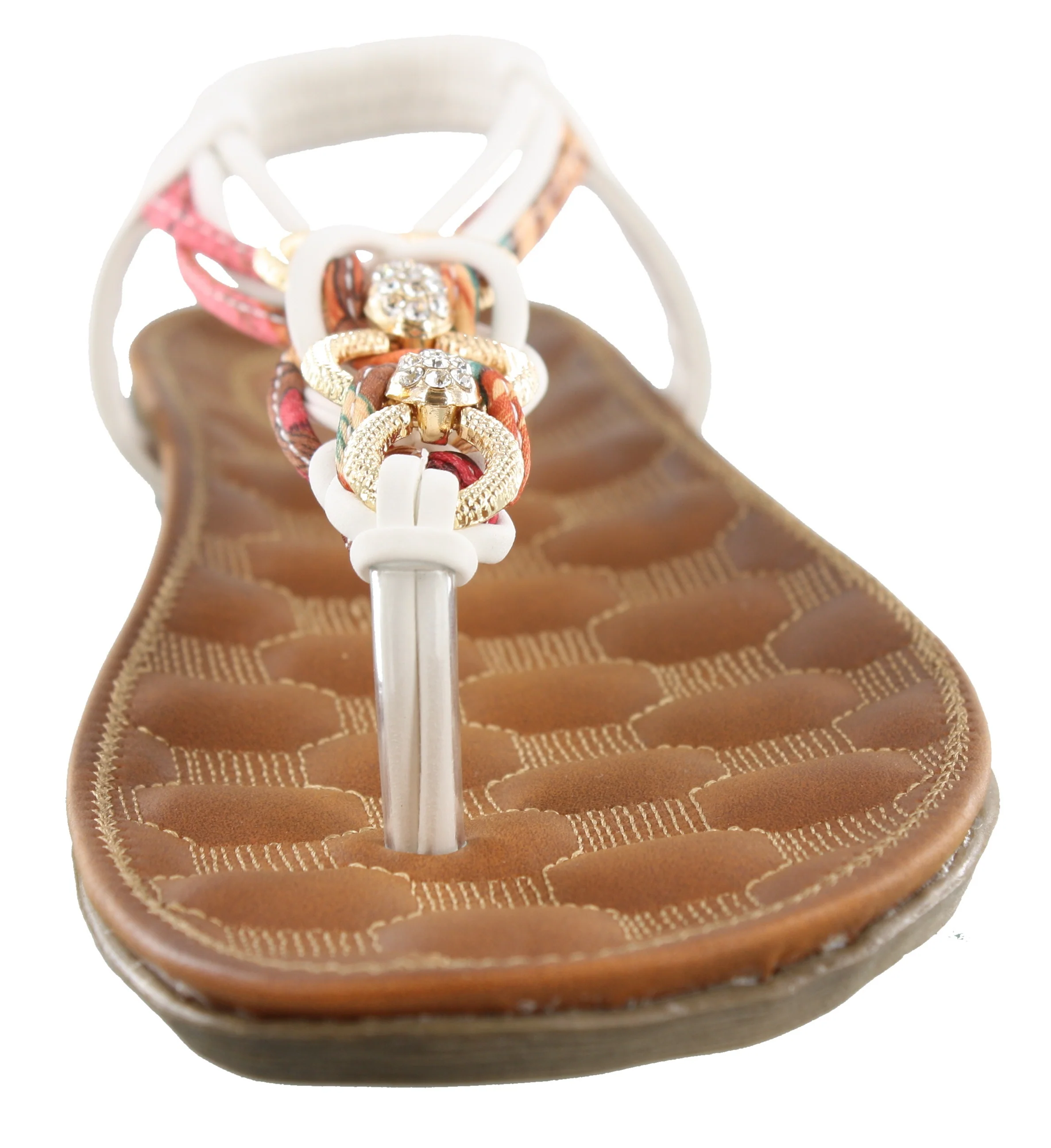 Patrizia Womens Gadelina Lightweight Summer T-Strap Sandals - Image 13