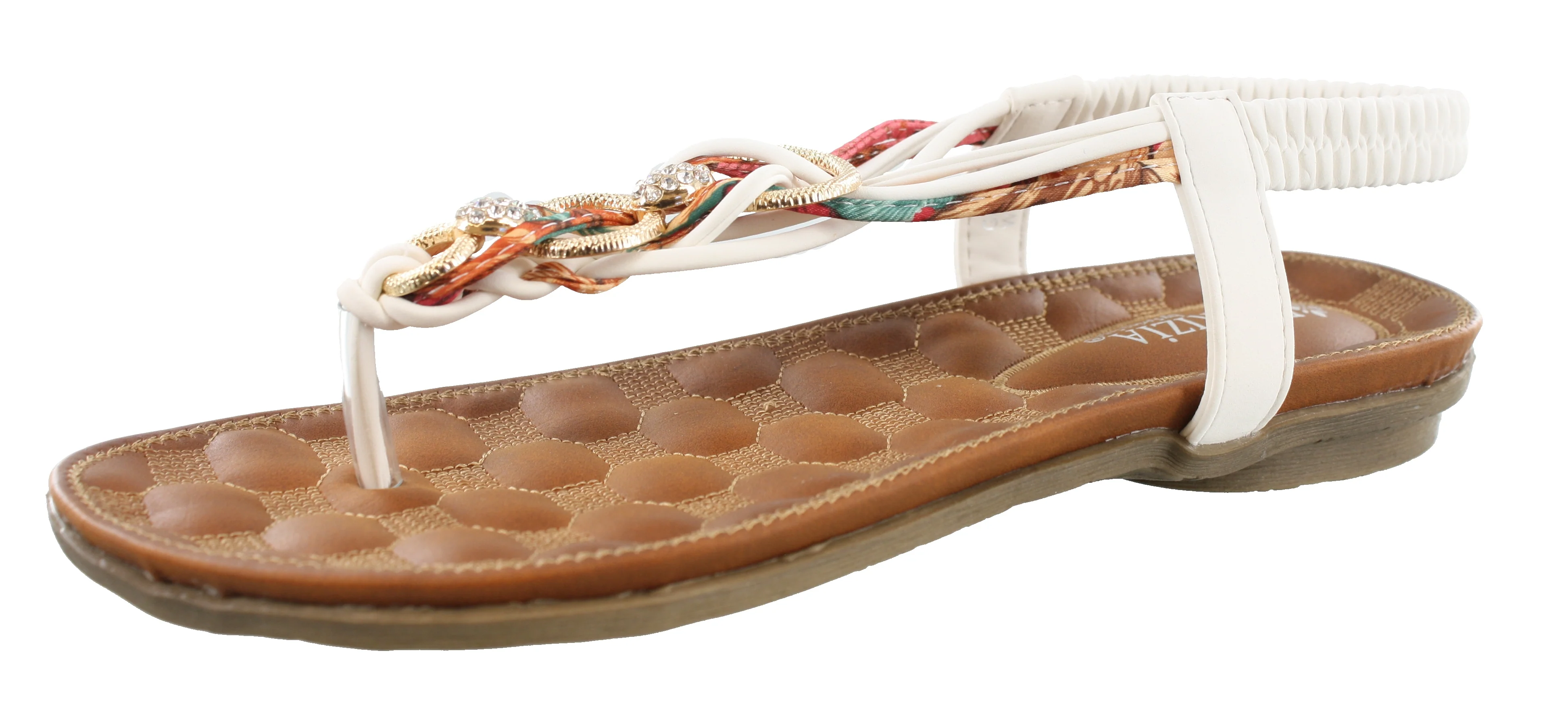 Patrizia Womens Gadelina Lightweight Summer T-Strap Sandals - Image 18