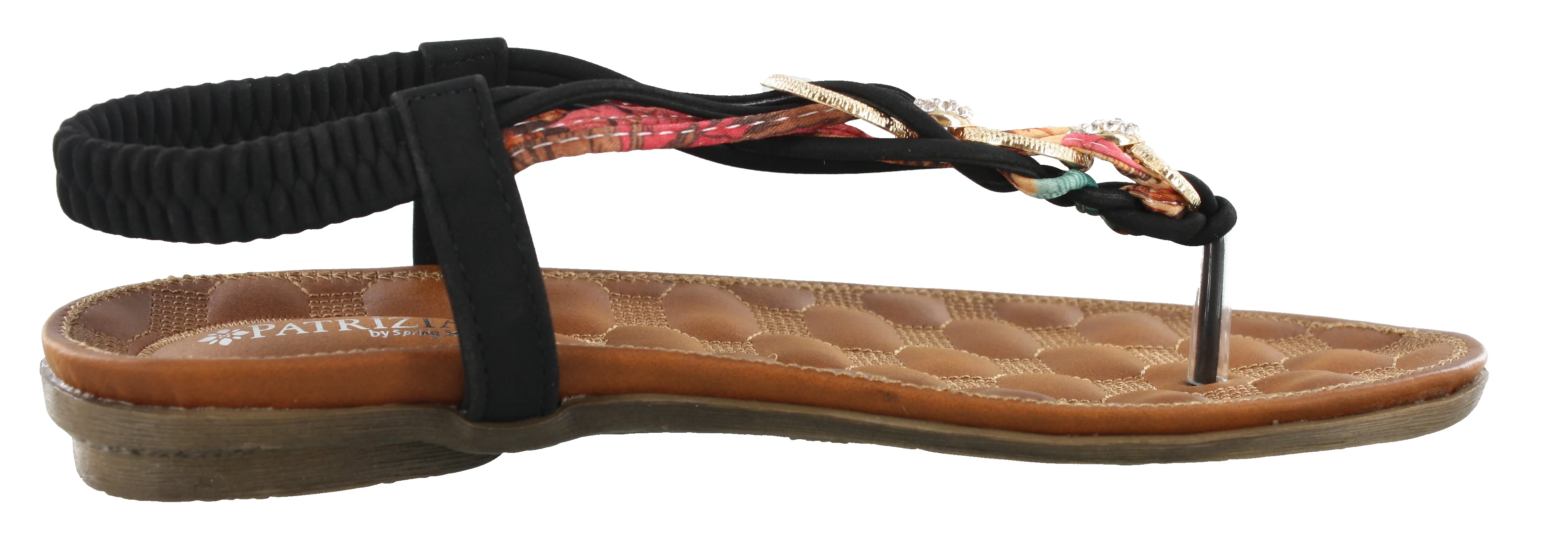 Patrizia Womens Gadelina Lightweight Summer T-Strap Sandals - Image 7