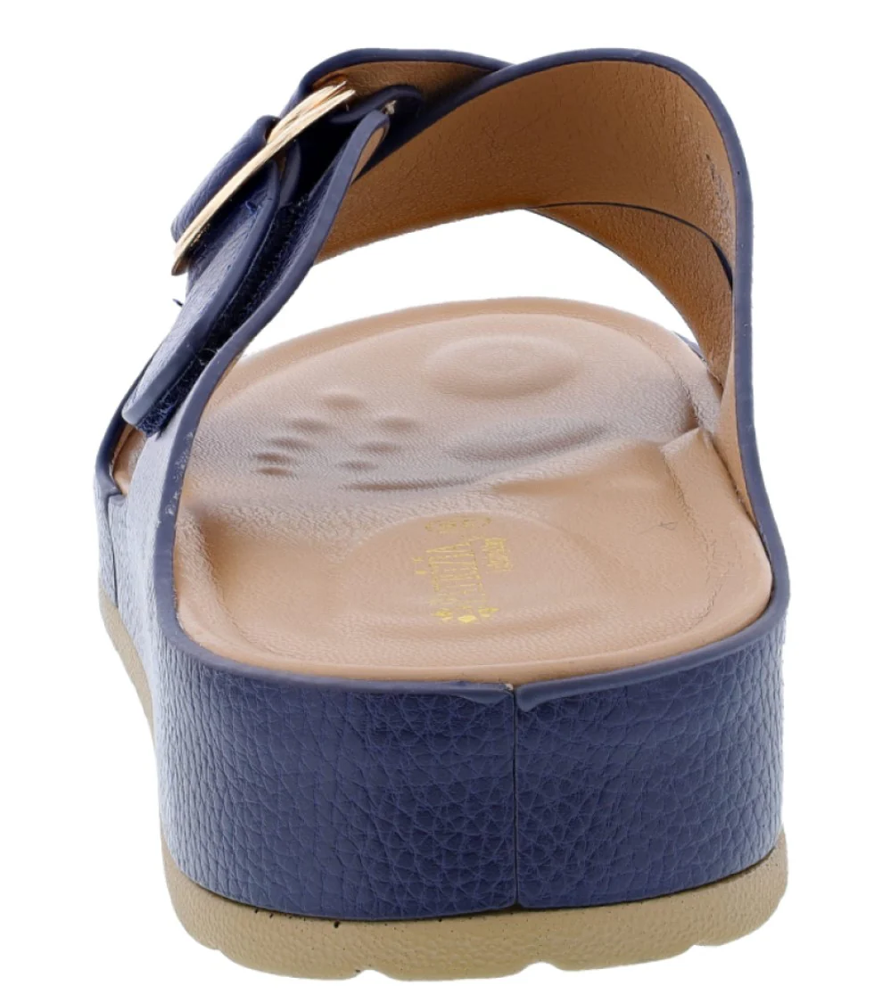 Patrizia Women's Rutha Adjustable Strap Slide Sandals By Spring Step - Image 9