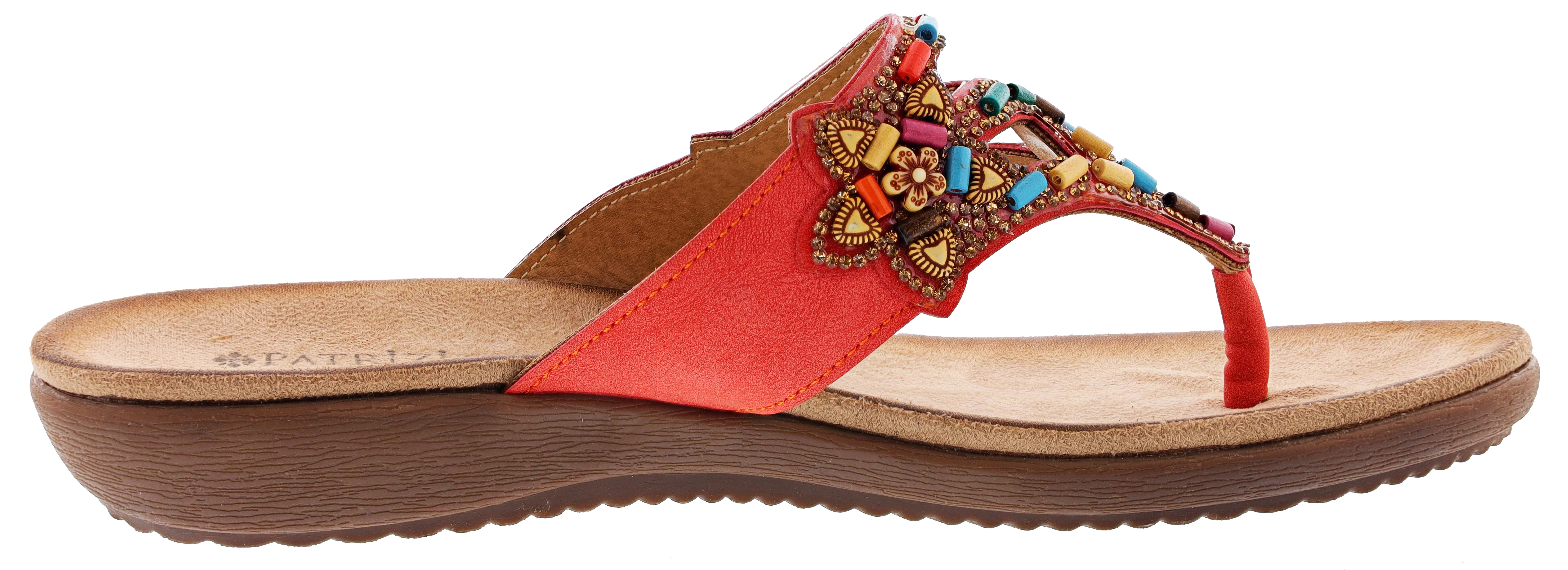 Patrizia Women's Vizzan Embroidered Thong sandals - Image 2