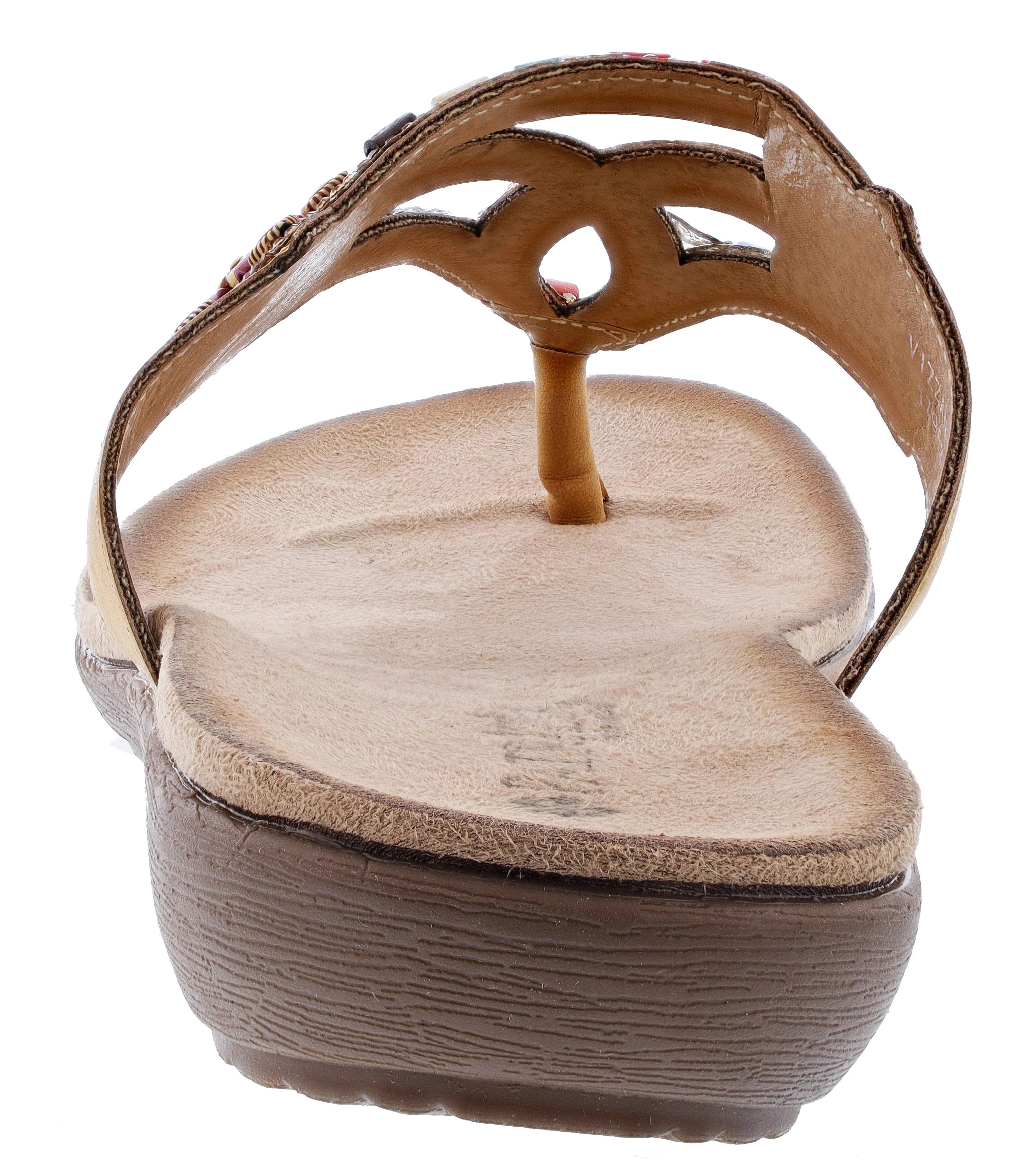 Patrizia Women's Vizzan Embroidered Thong sandals - Image 9
