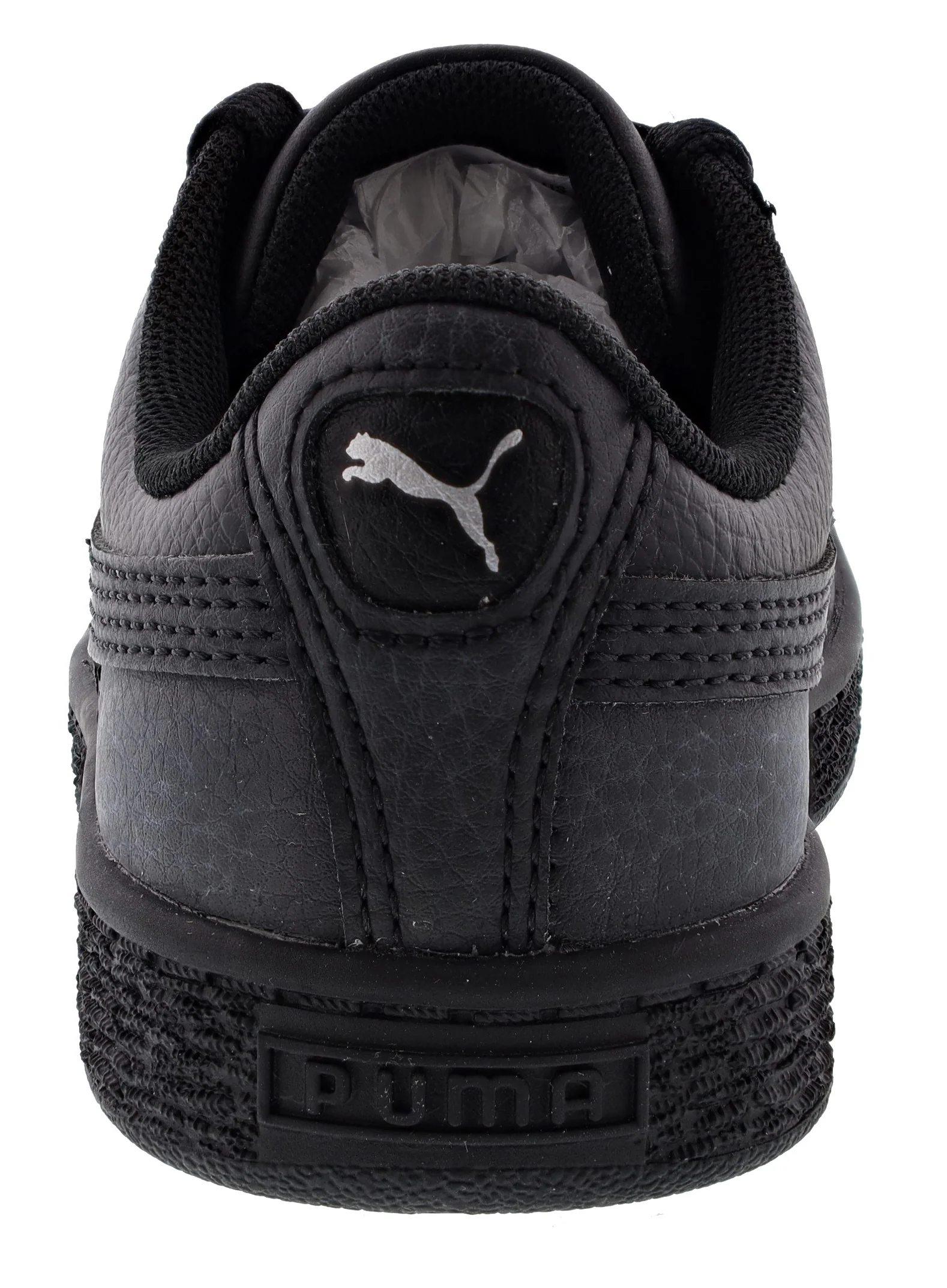 Puma Kids Basket LFS Classic Lace Up Sneakers - Image 4