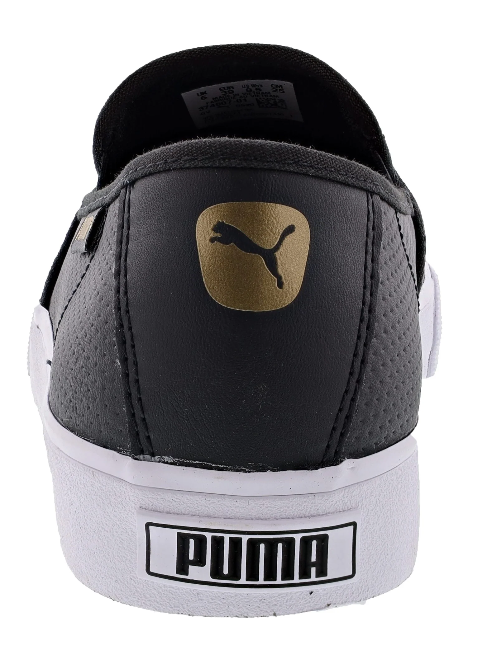 Puma Women's Bari Slip On Cat Leather Shoes - Image 4