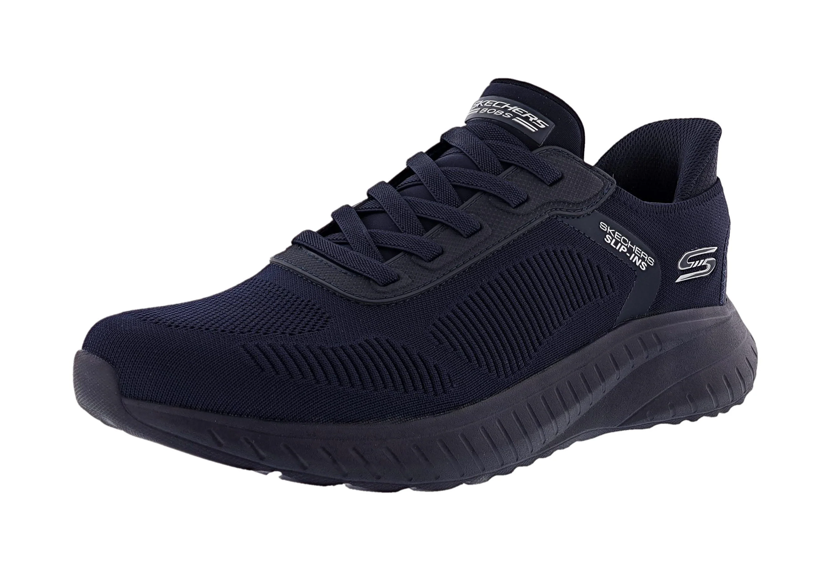Skechers Men's Bobs Squad Chaos- Solid Step Walking Shoes