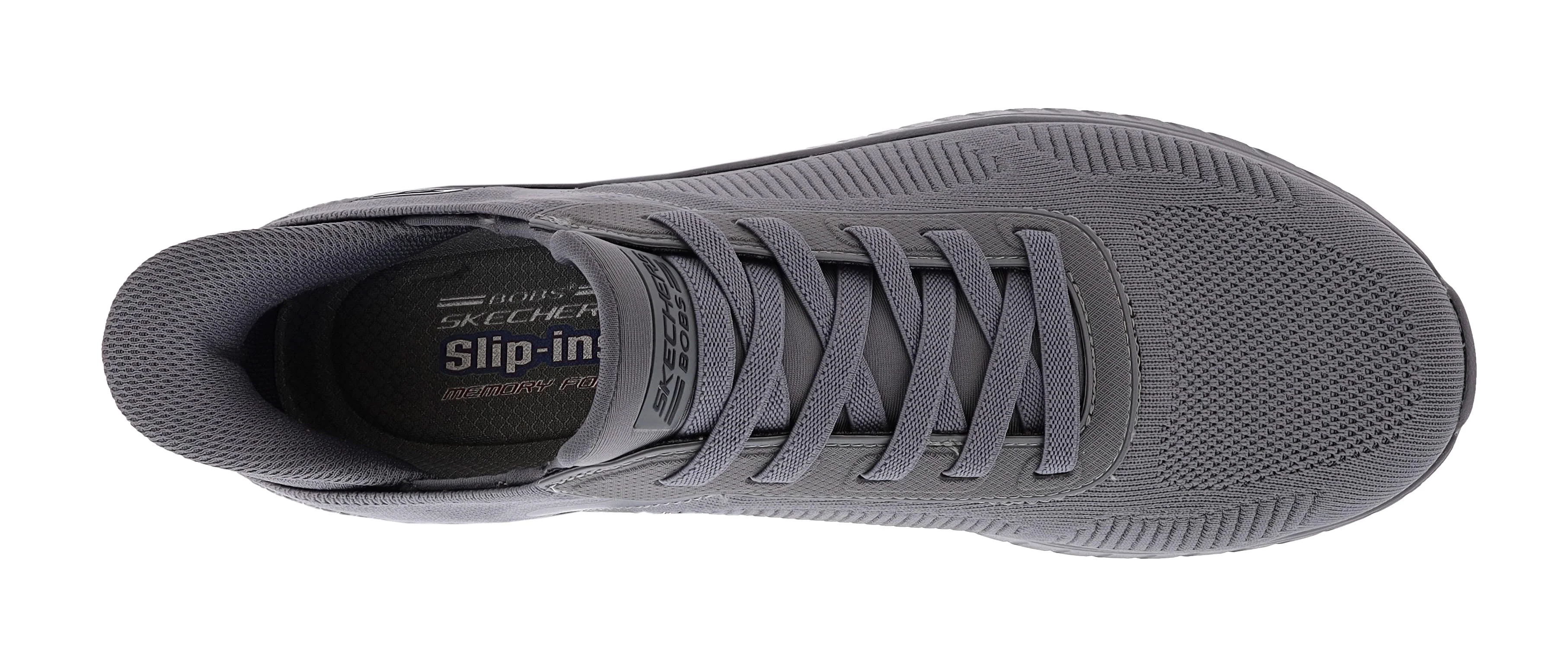 Skechers Men's Bobs Squad Chaos- Solid Step Walking Shoes - Image 11