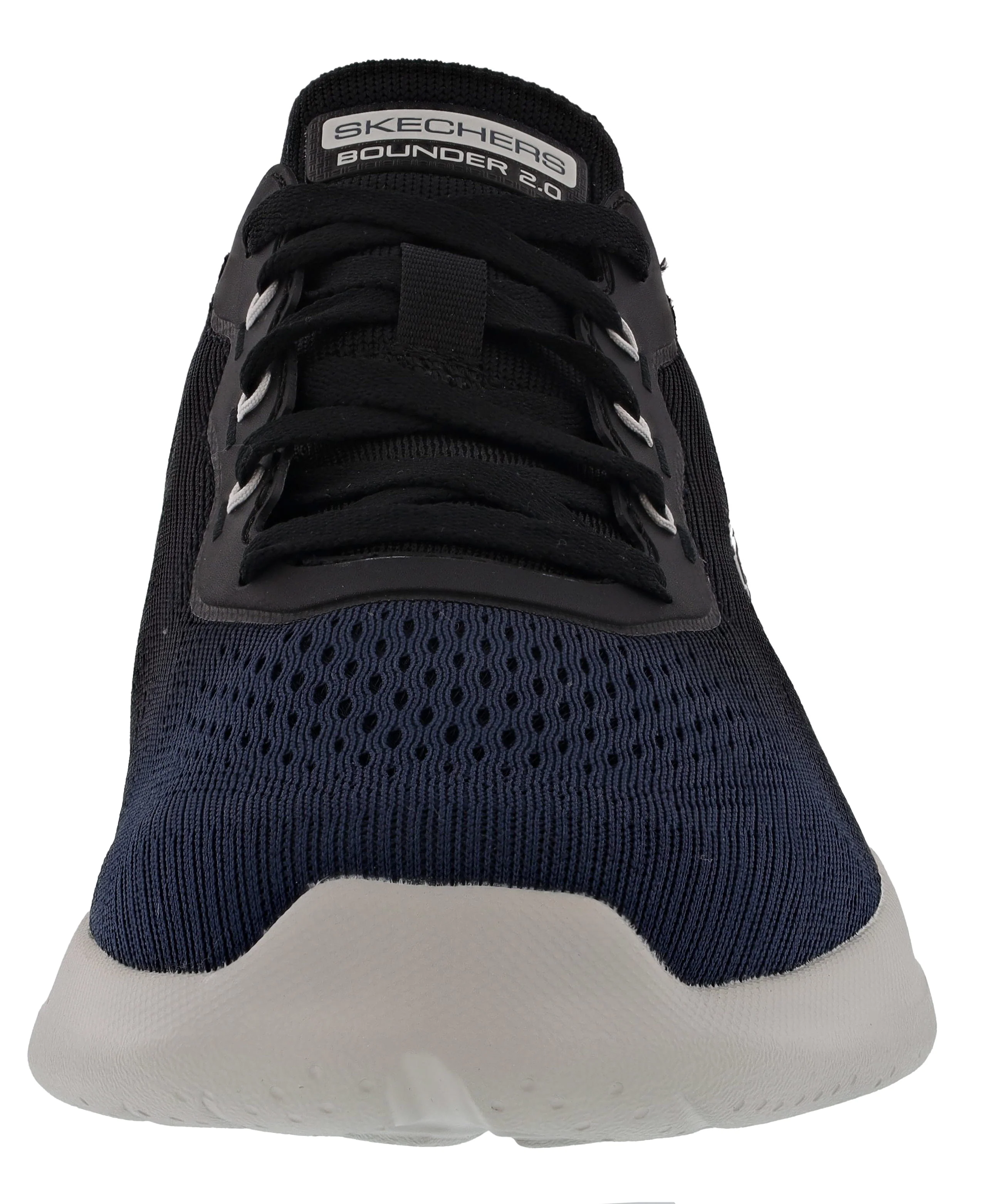 Skechers Men's Bounder 2.0 Tellem Lace Up Hands Free Slip Ins Walking Shoes - Image 3