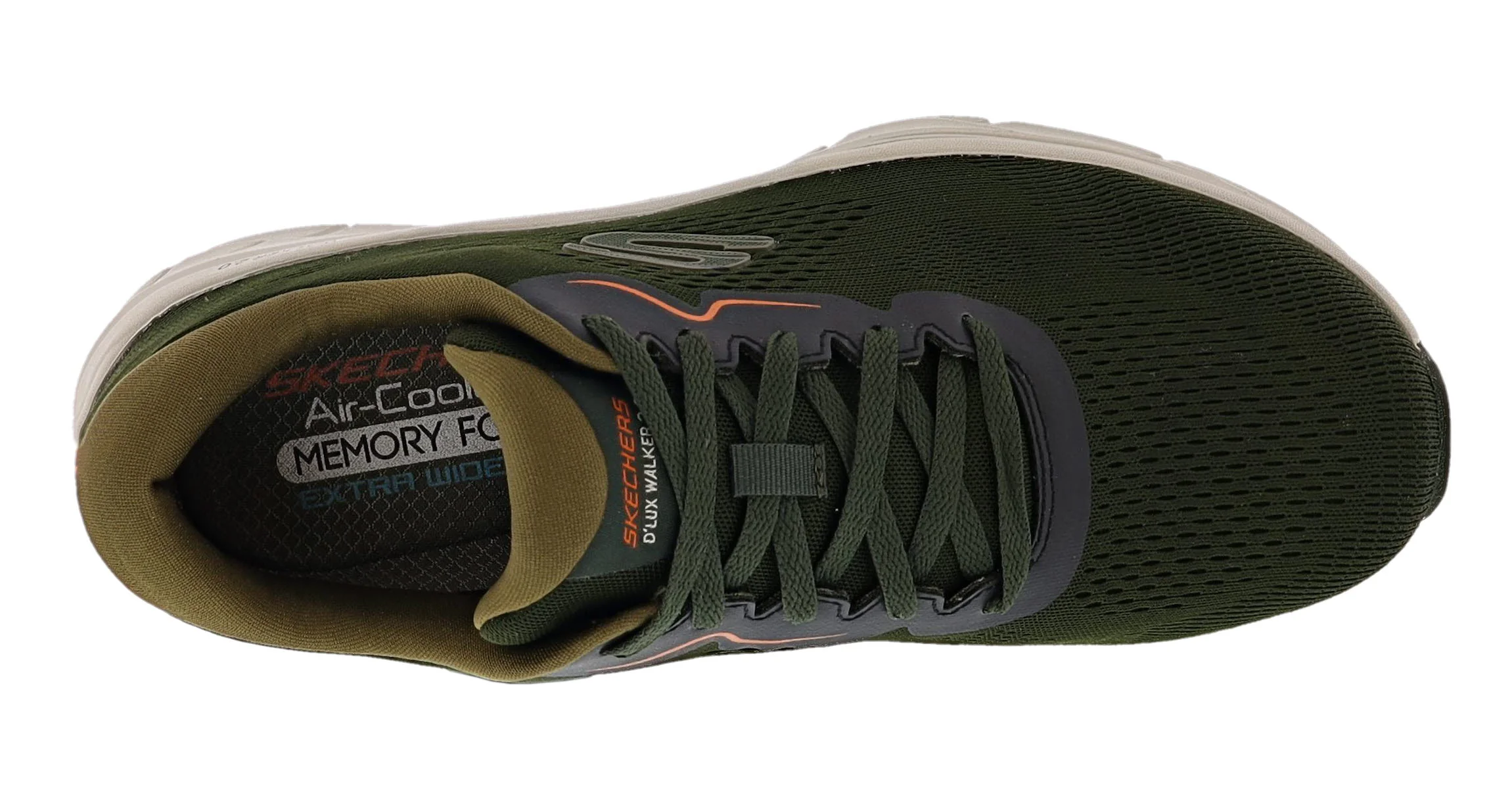 Skechers Men's Dlux Walker 2.0 Swave X-Wide Walking Shoes - Image 12