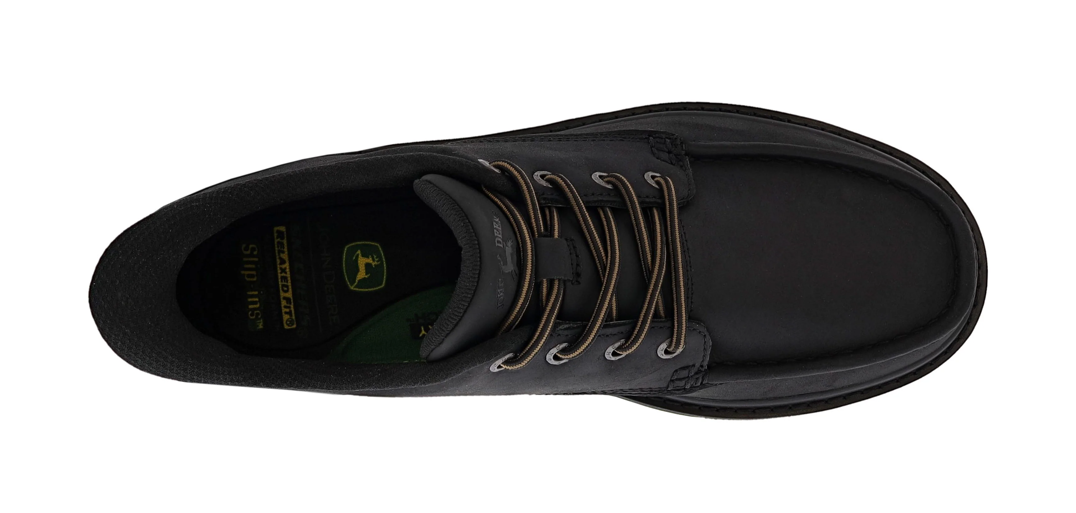 Skechers Men's John Deere Leather Moc Toe Brockman- Hawkson Slip-Ins - Image 6