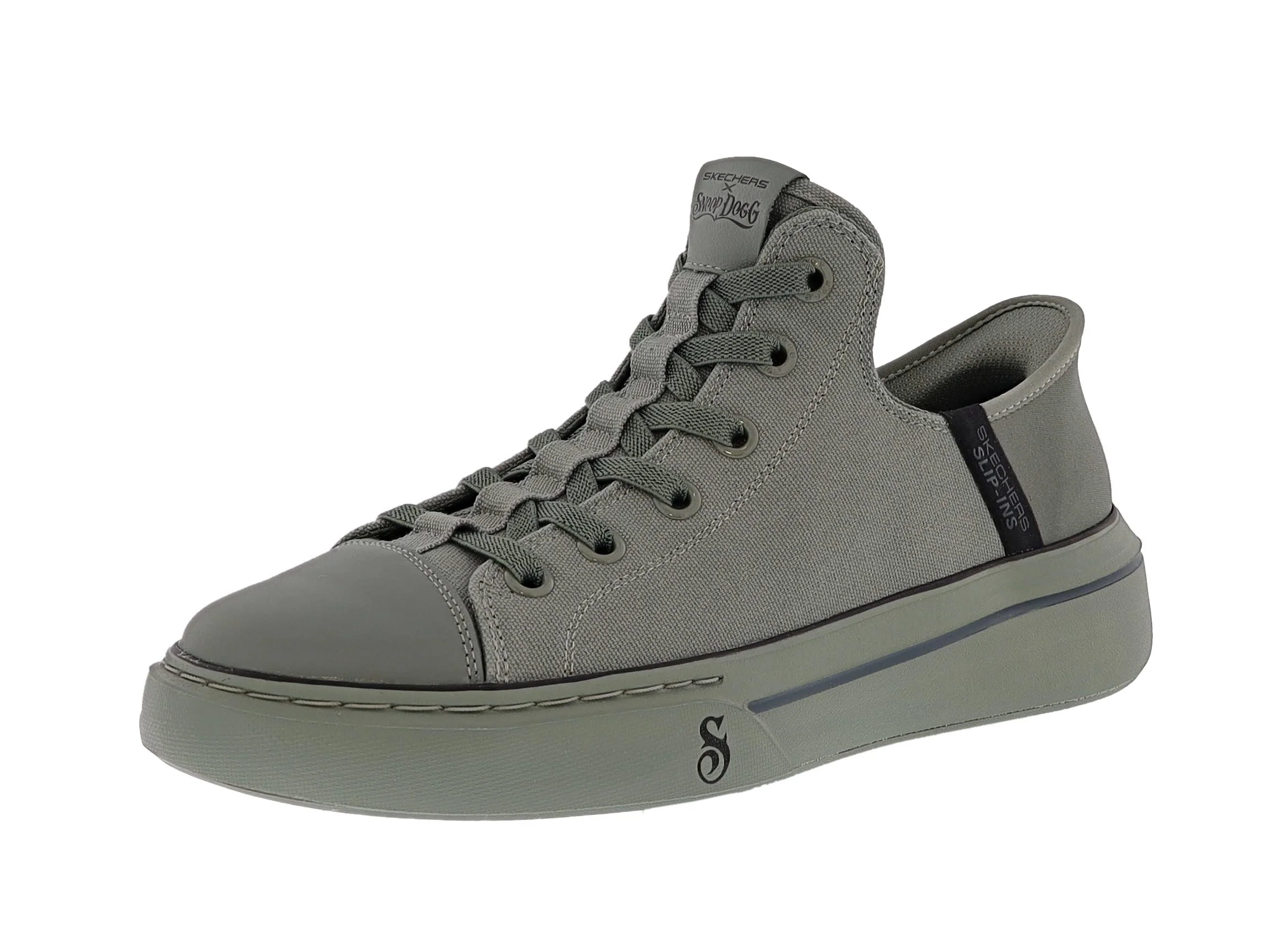 Skechers Men's Slip-Ins Snoop Dogg: Snoop One- Boss Life Canvas