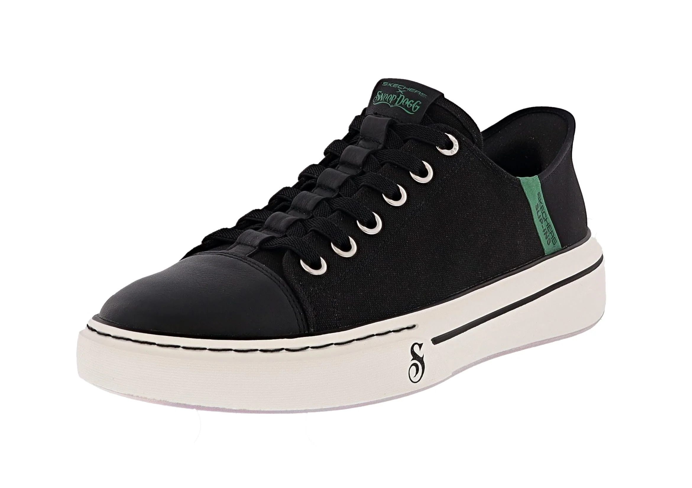 Skechers Men's Slip-Ins Snoop Dogg: Snoop One-Low Dogg Canvas