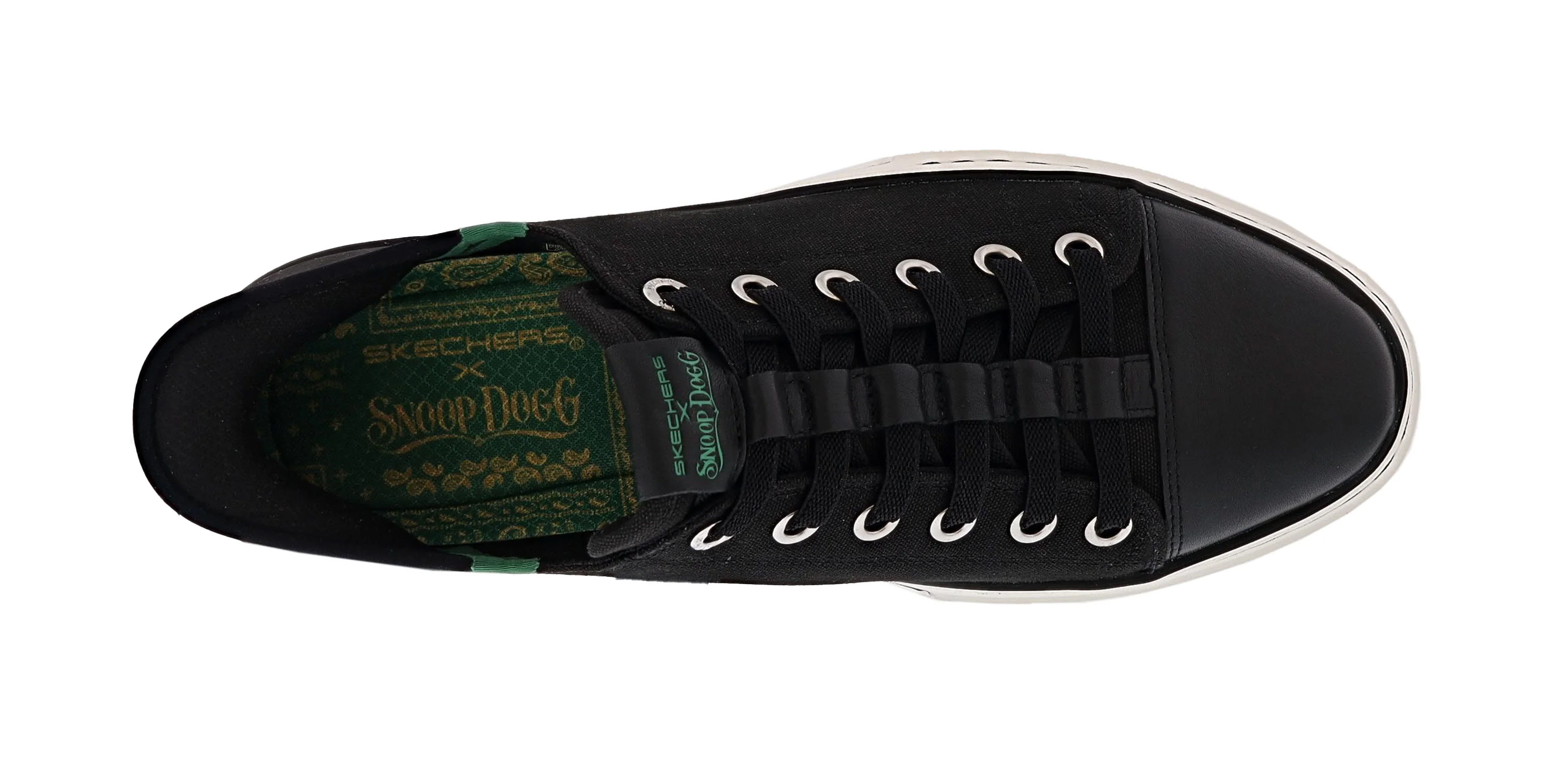 Skechers Men's Slip-Ins Snoop Dogg: Snoop One-Low Dogg Canvas - Image 6