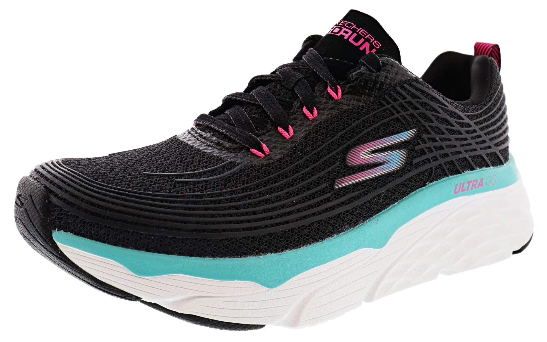 Skechers Women's Lightweight Running Shoes Max Cushioning Elite - Image 13