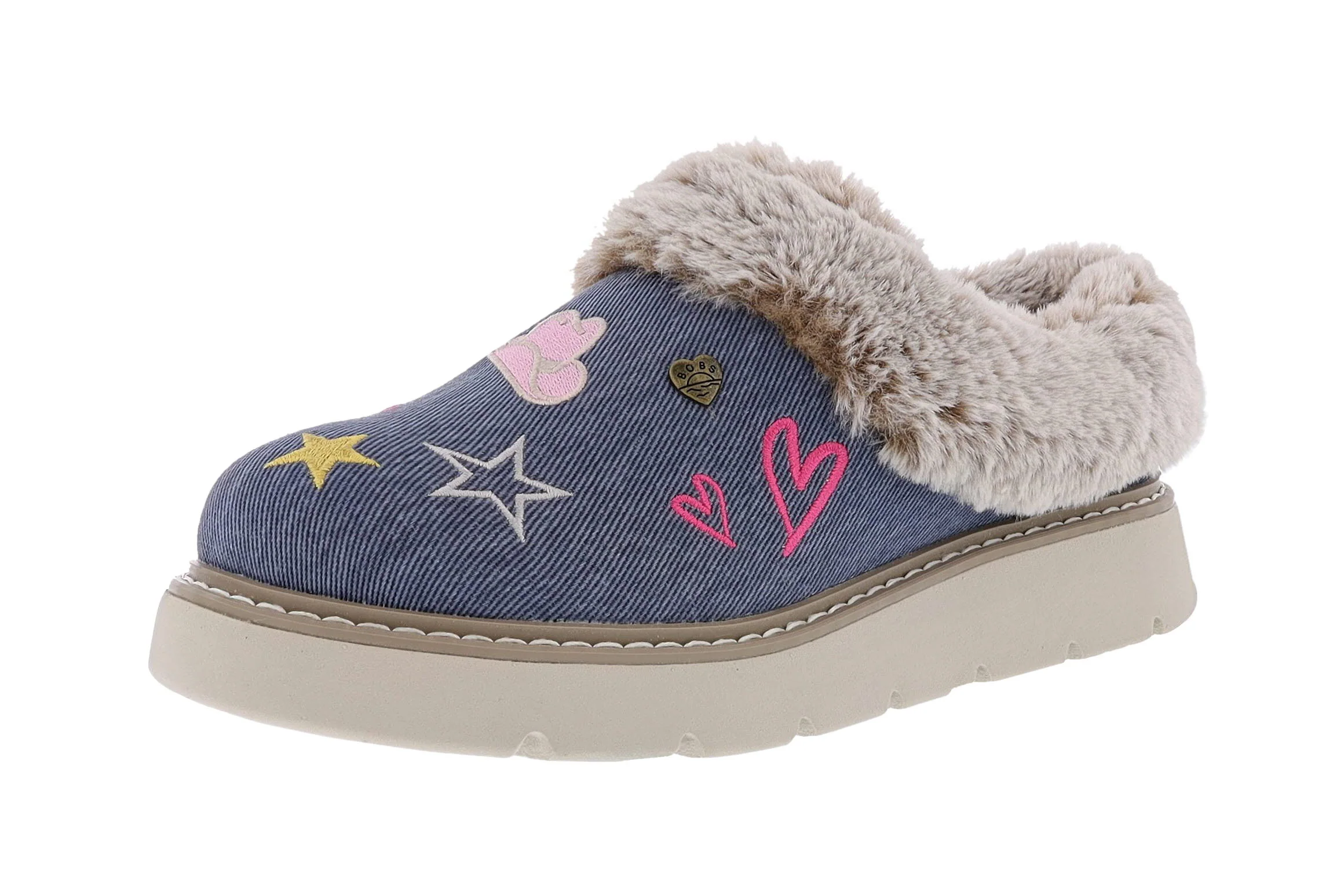 Skechers Women's Bobs Keepsakes Lite - Demin Dreams Slippers