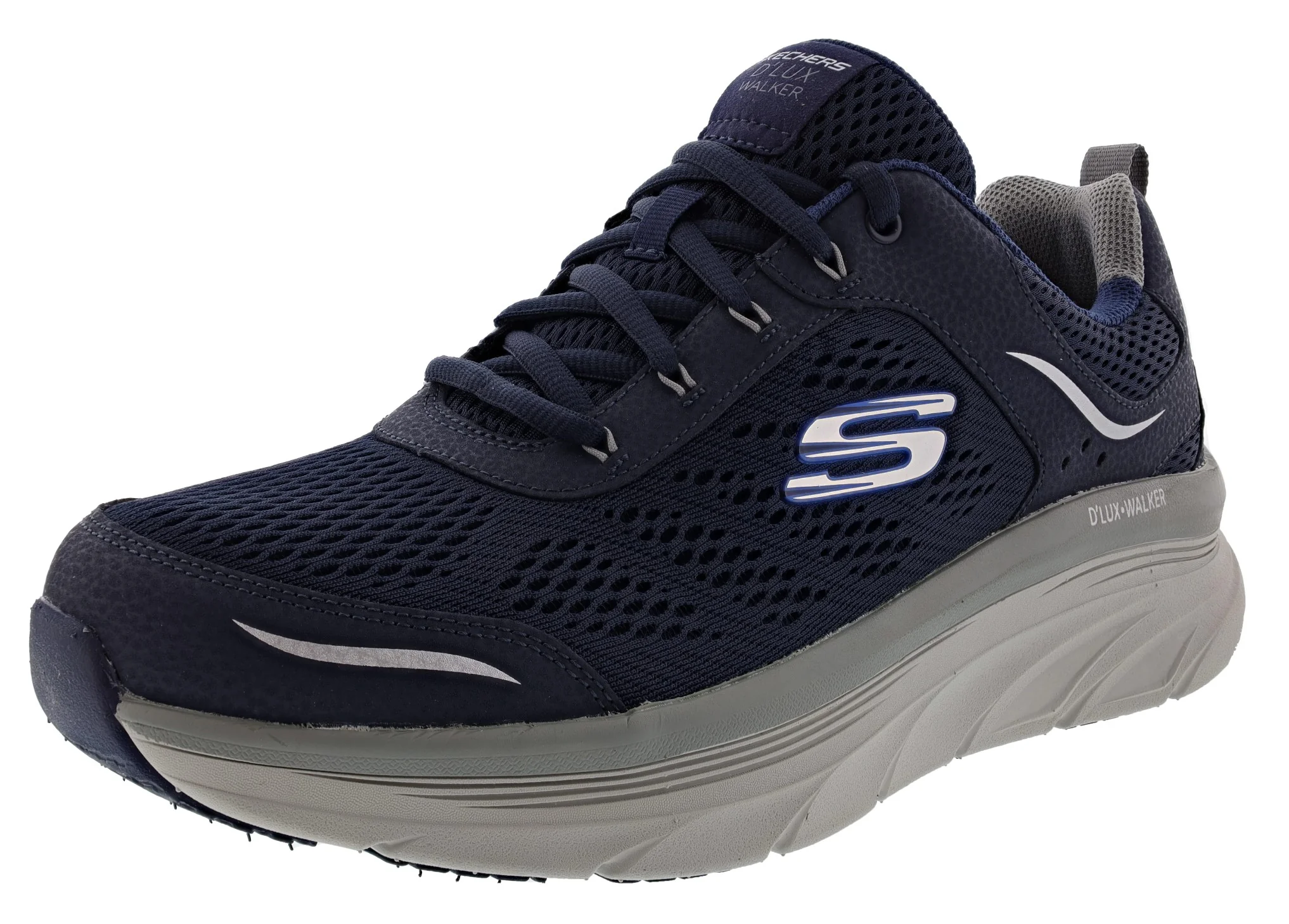 Skechers D'lux Men's Walker Relaxed Fit Walking Shoes - Image 6
