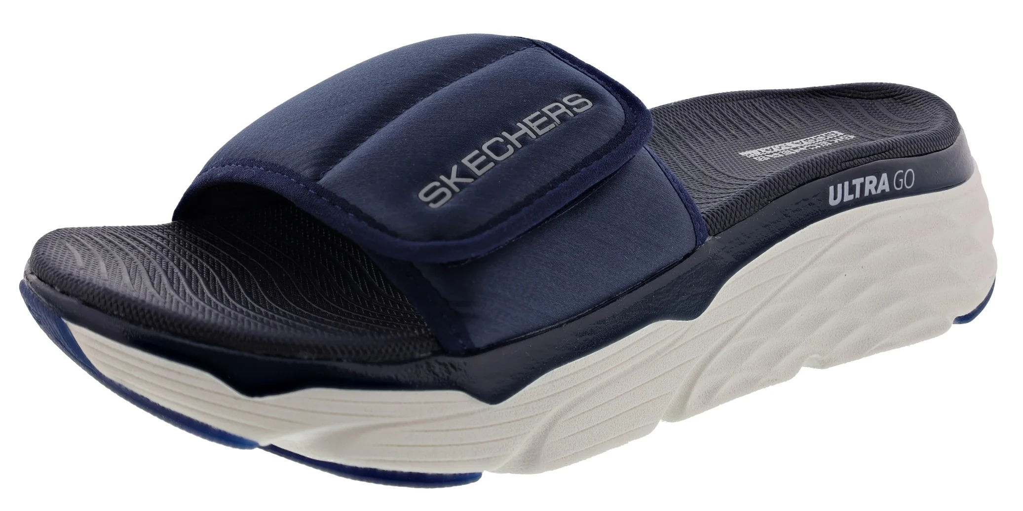 Skechers Women's Max Cushioning Adjustable Strap Slip On Exclusive Sandal - Image 6