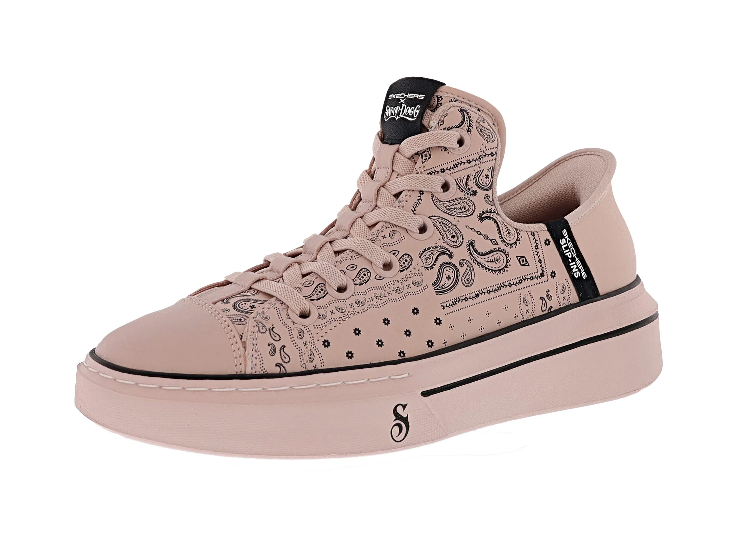 Skechers Women's Slip-Ins: Premium Leather Snoop One- Double G