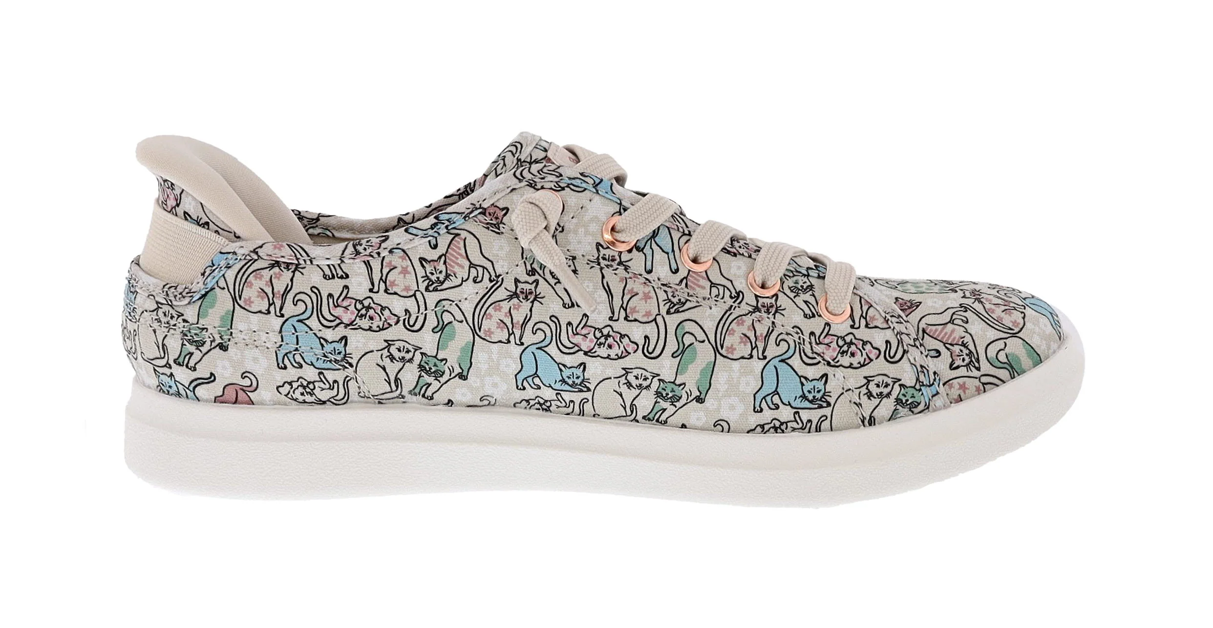 Skechers Women's Slip-Ins: Bobs D'vine- Flower Kitty Walking Shoes - Image 2