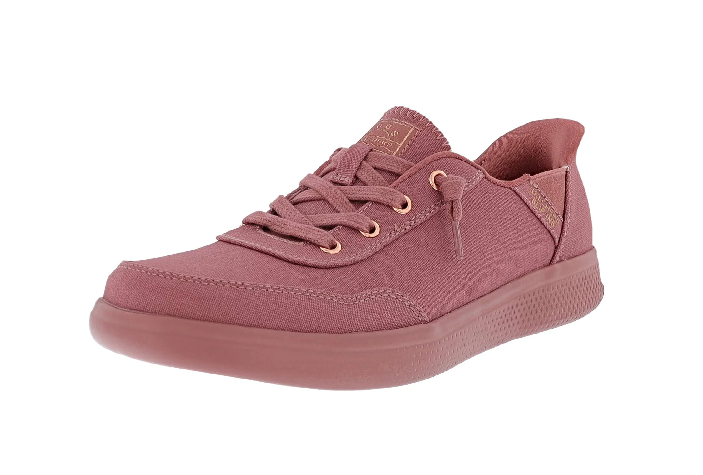 Skechers Women's Slip-Ins: Bobs Skip Cute- B Cute Sweet Canvas Upper Shoes
