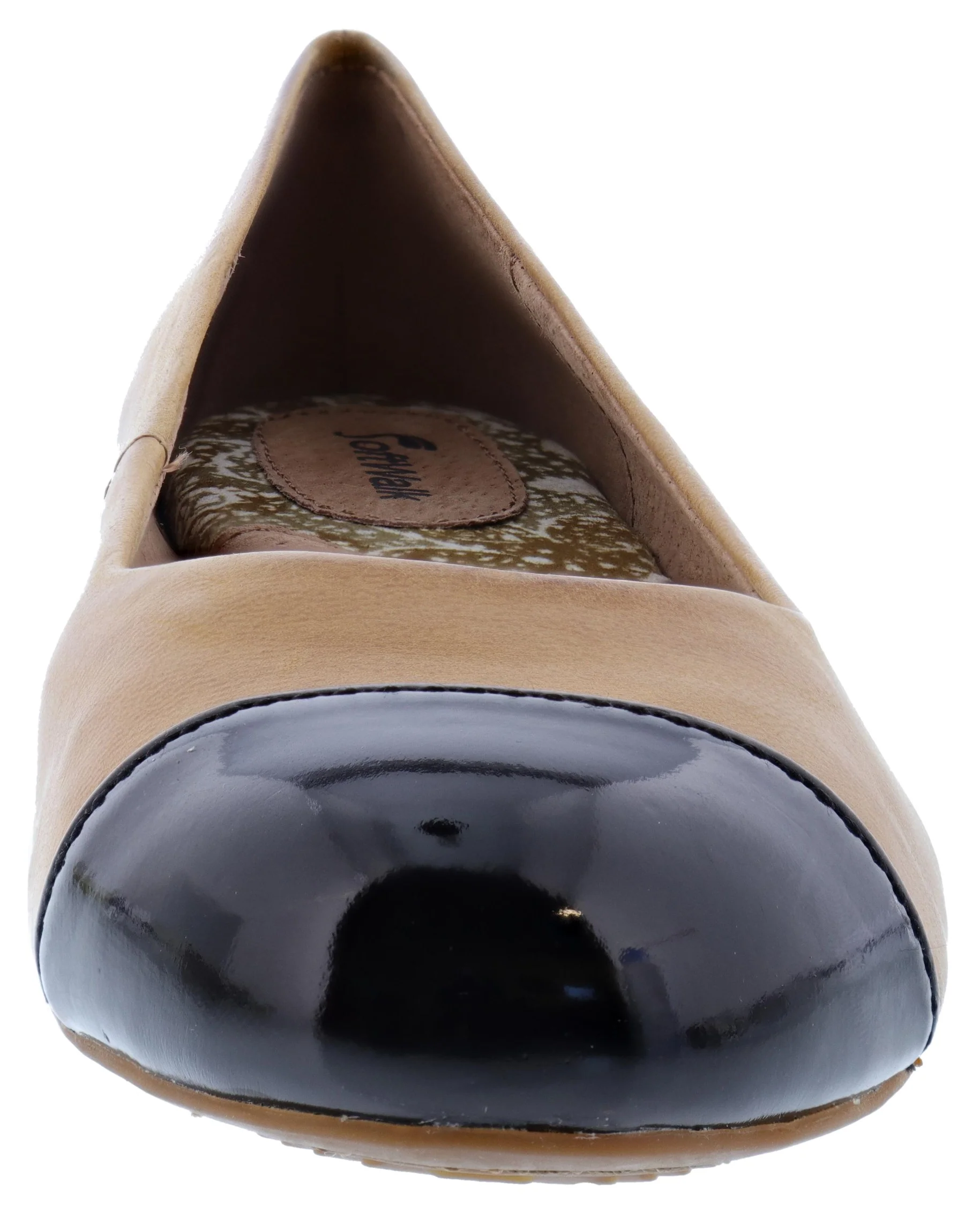 Softwalk Women's Napa Wide Width Slip On Ballerina Flats - Image 9