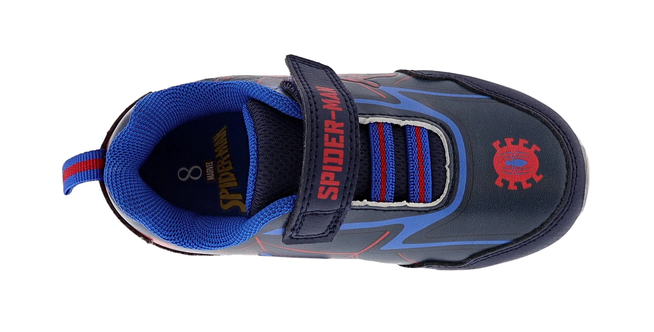 Spider-Man Toddler Boys Hook & Loop Athletic Sneaker - Image 6