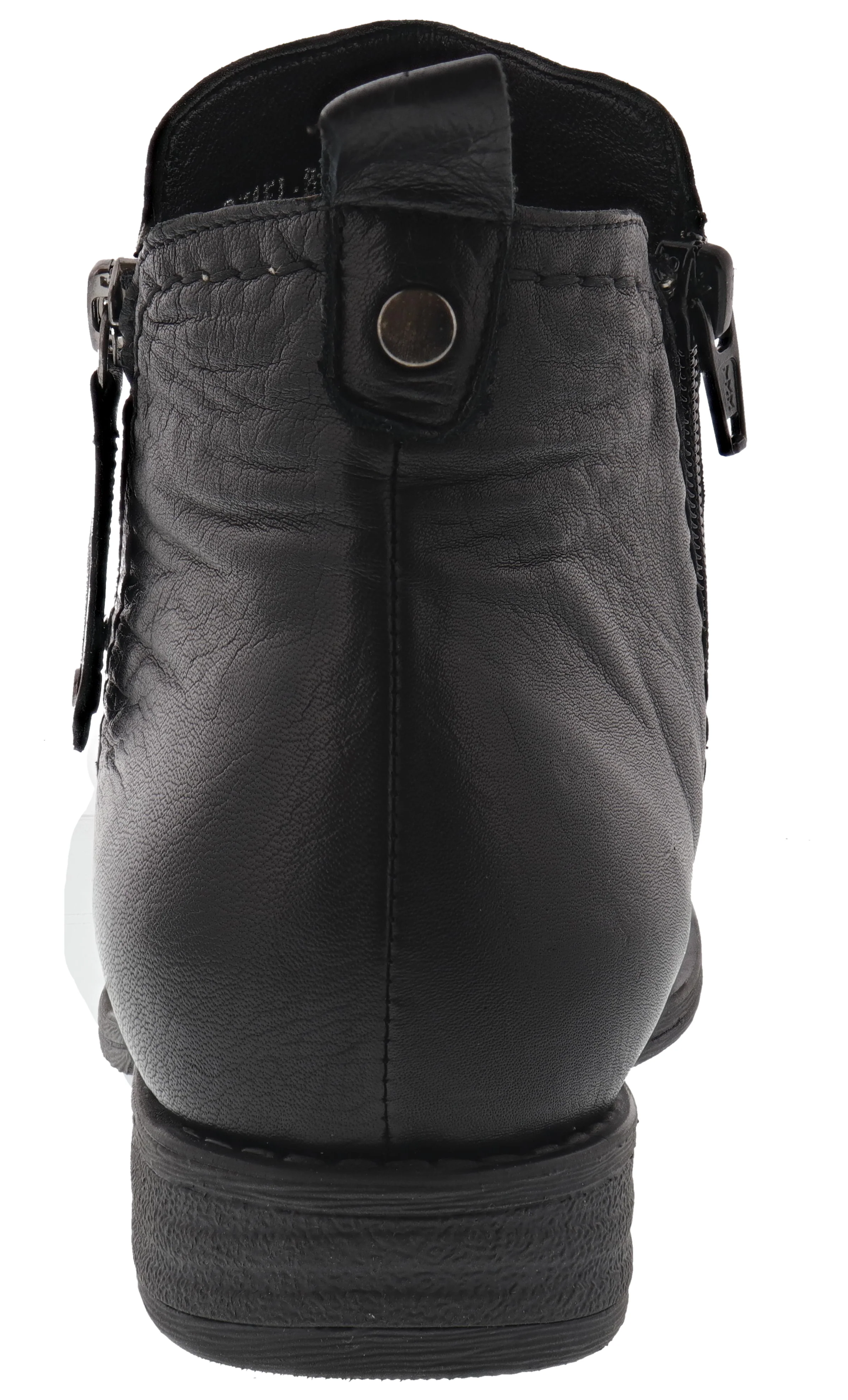 Spring Step Women Side Zipper Leather Booties Oziel - Image 3