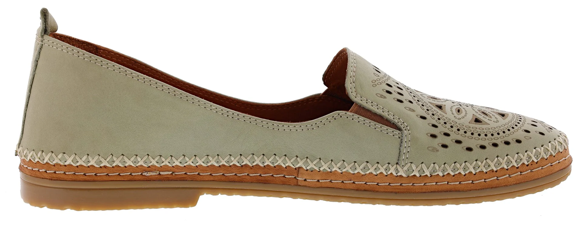 Spring Step Women's Ingrid Leather Slip On Loafer - Image 7