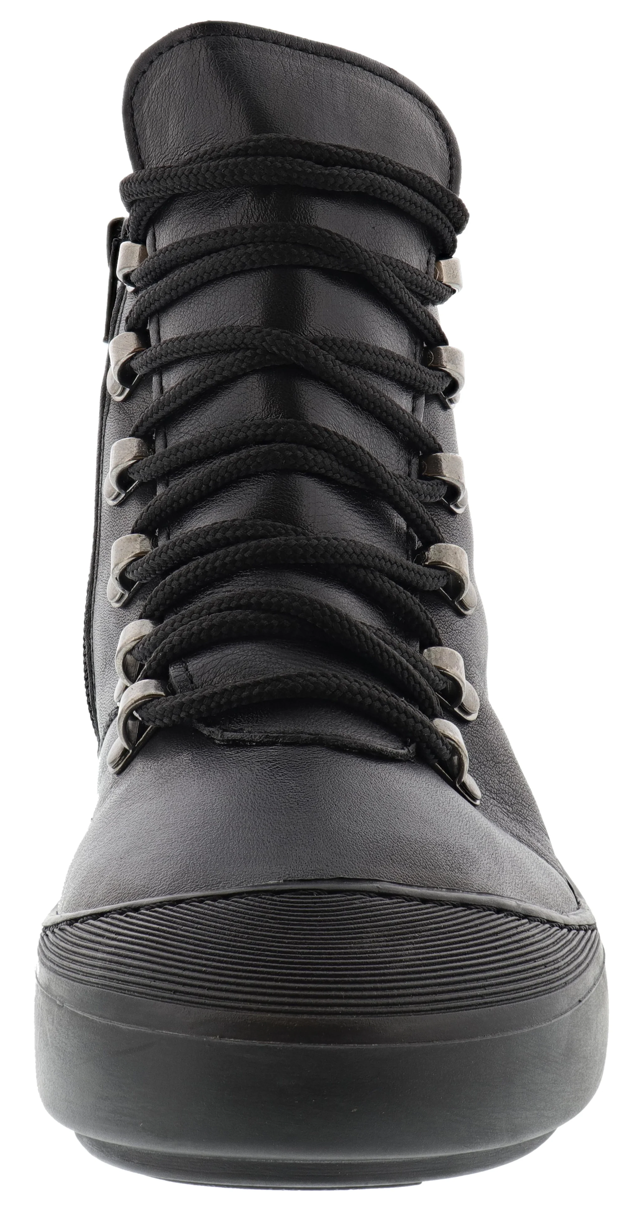 Spring Step Women's Lace Up Leather Booties Darleen - Image 3