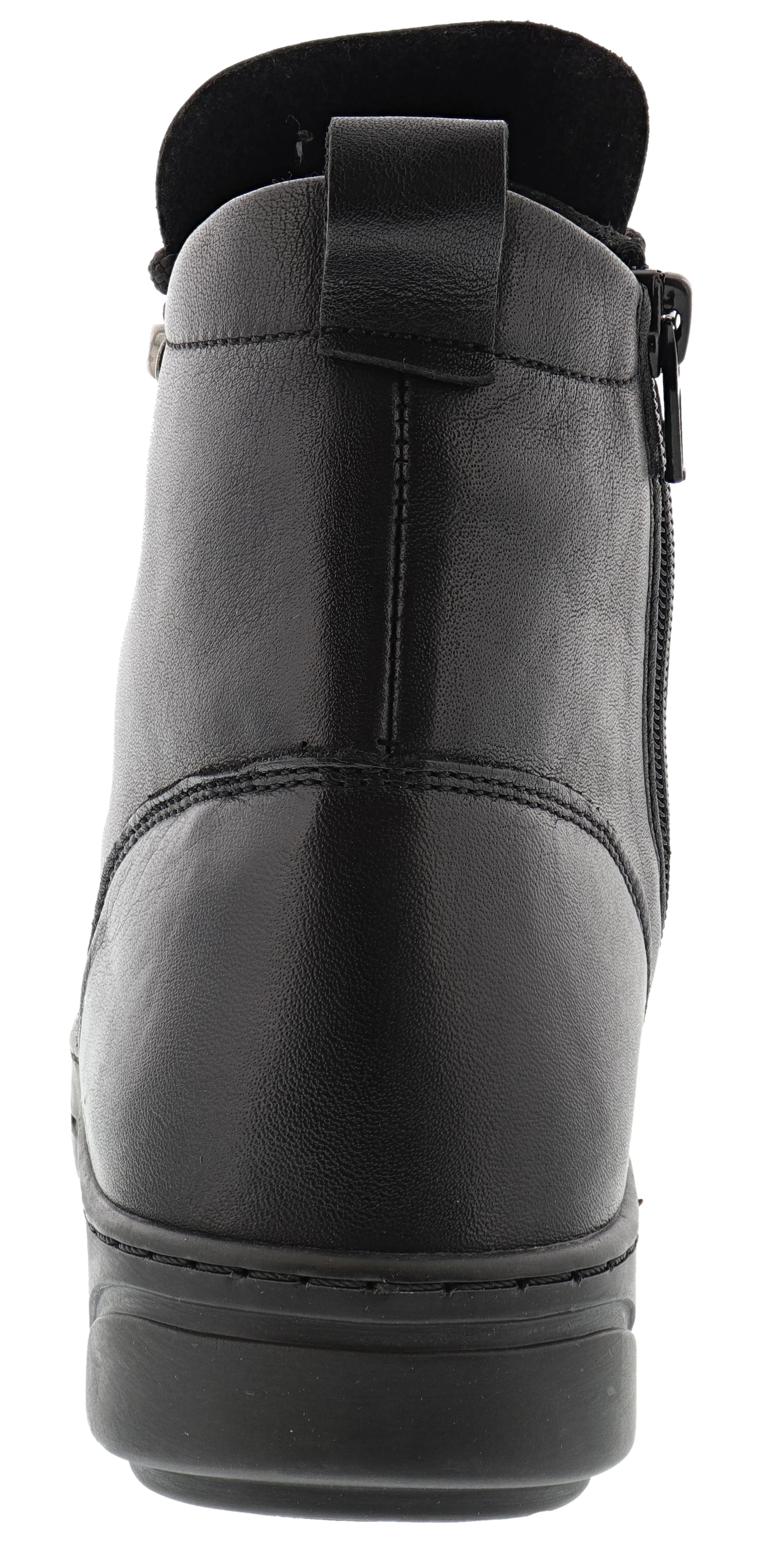 Spring Step Women's Lace Up Leather Booties Darleen - Image 4