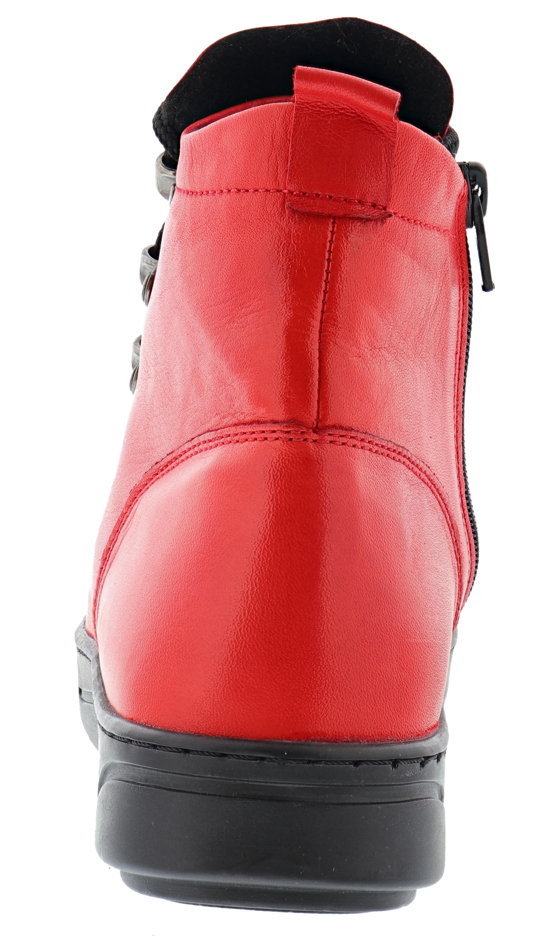 Spring Step Women's Lace Up Leather Booties Darleen - Image 9